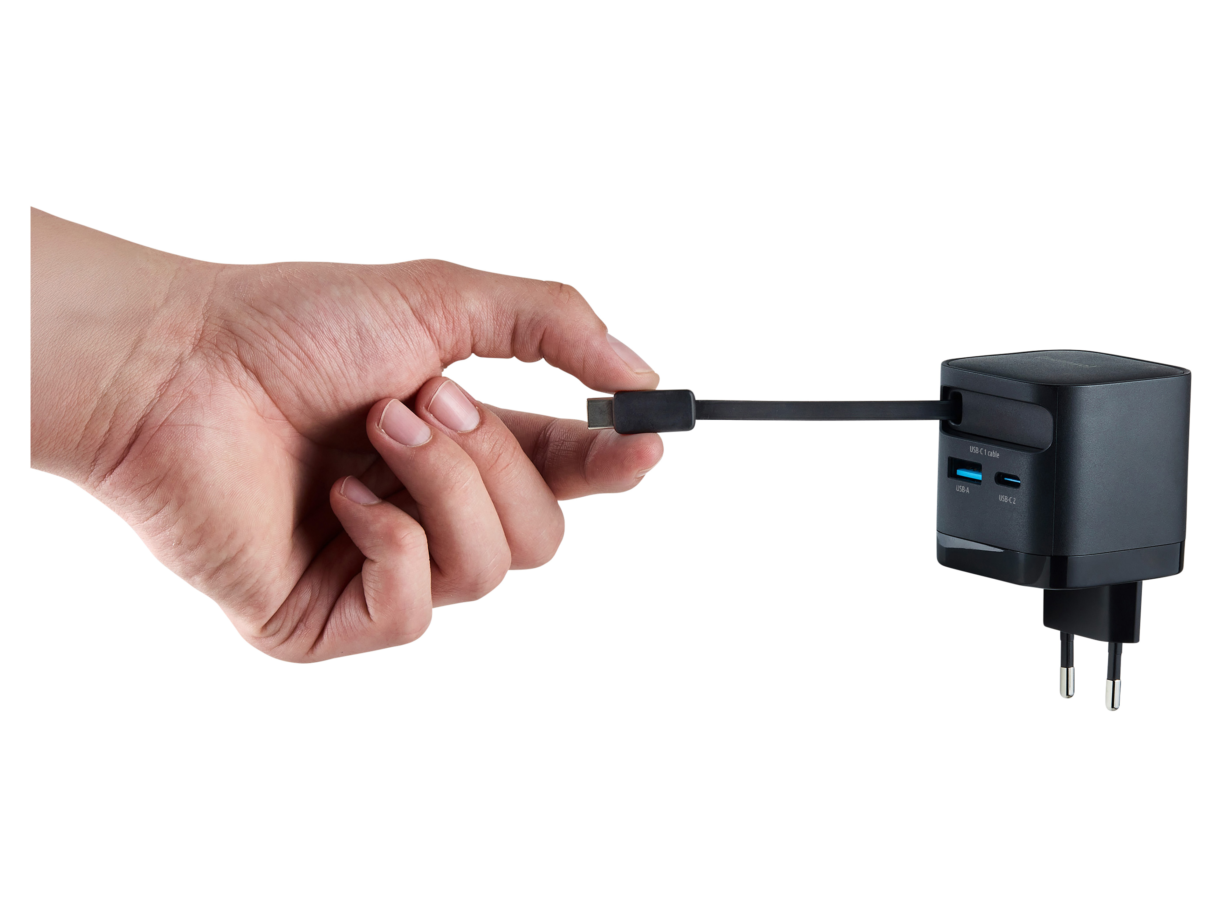 INTENSO Netzteil 7806520, 65 W, Schwarz