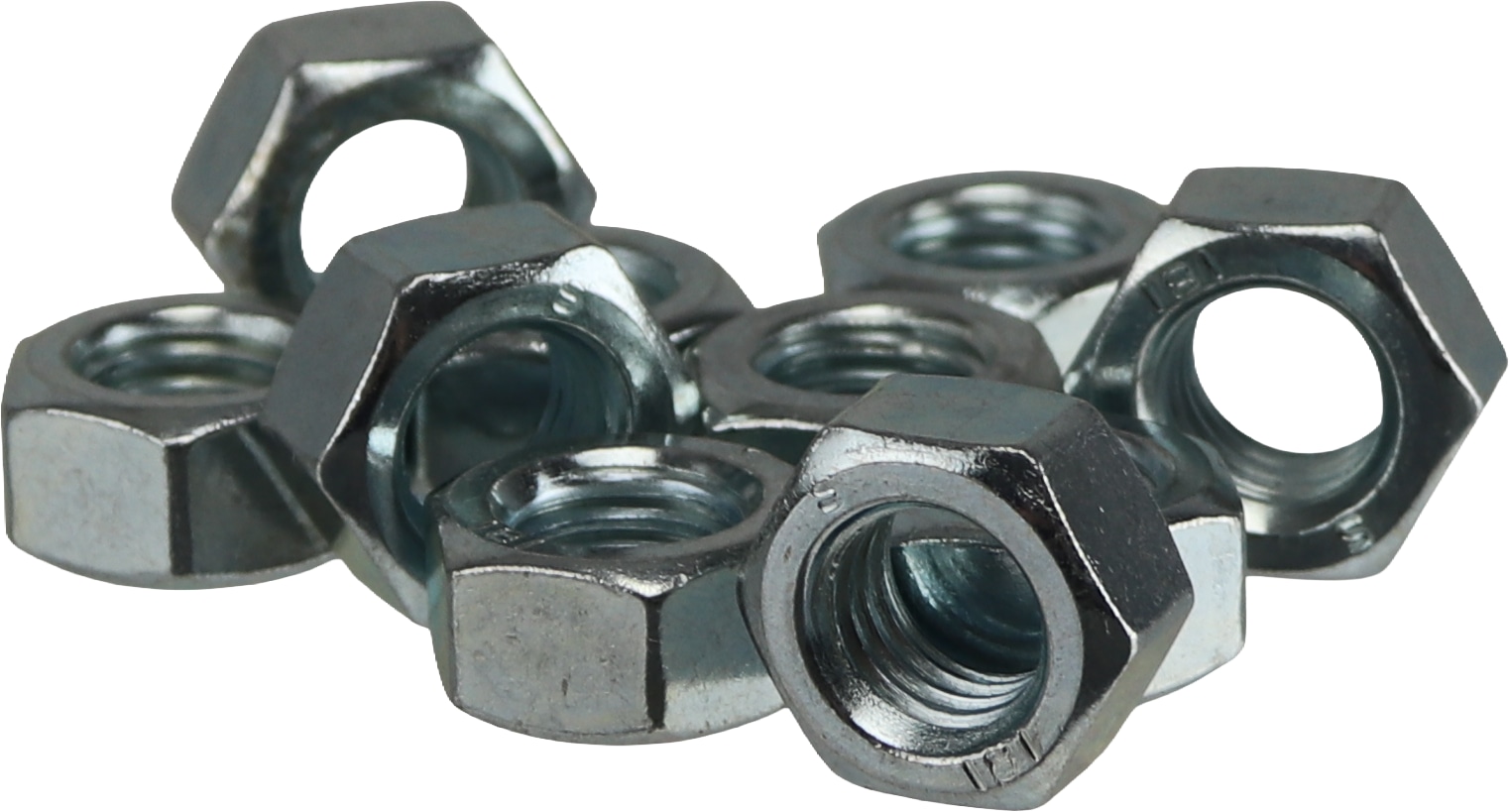 Muttern M12, verzinkt, 10 Stück Muttern M12, verzinkt, 10 Stück