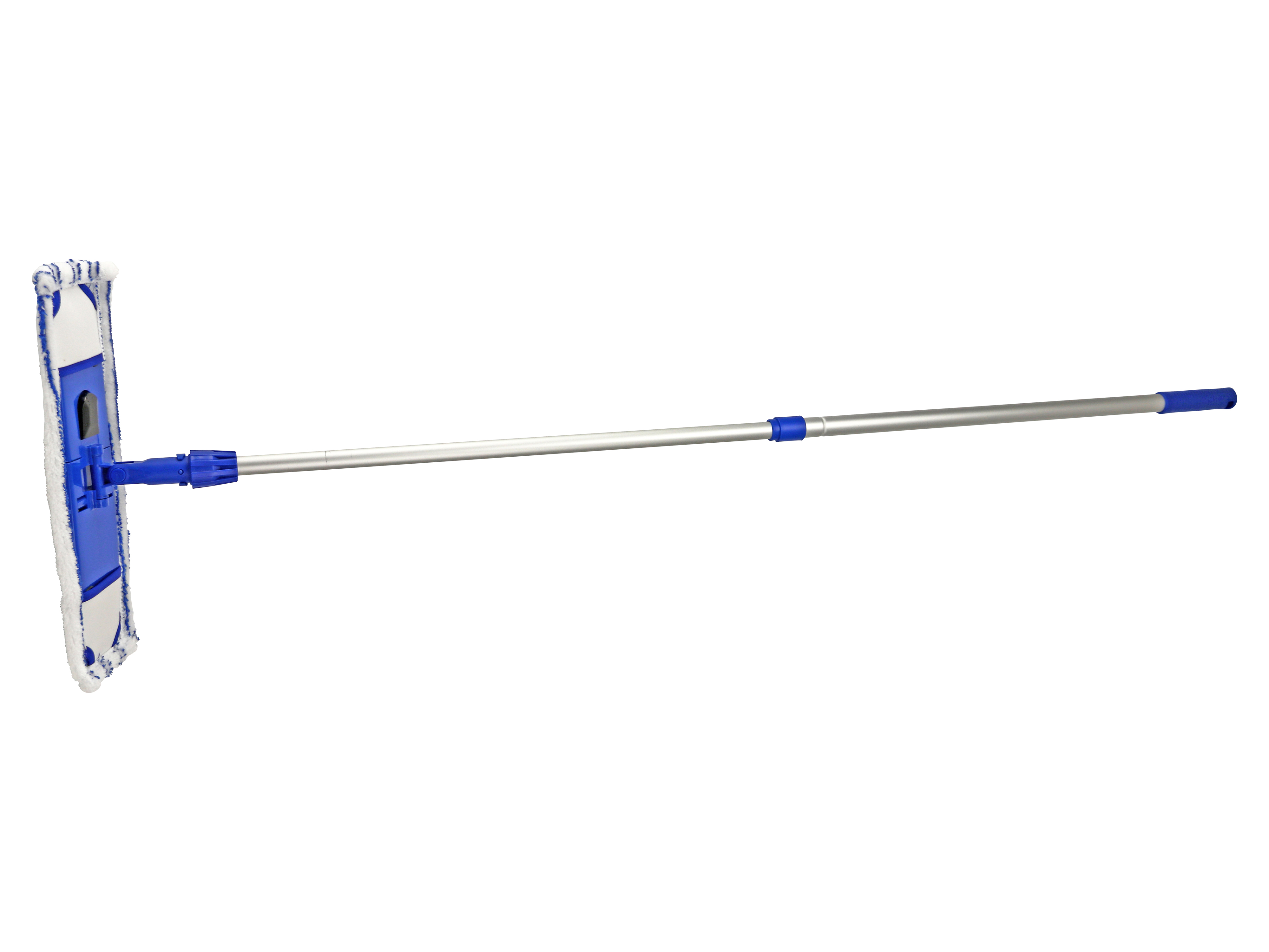 Bodenwischer, silber/blau, 85-140 cm Bodenwischer, silber/blau, 85-140 cm