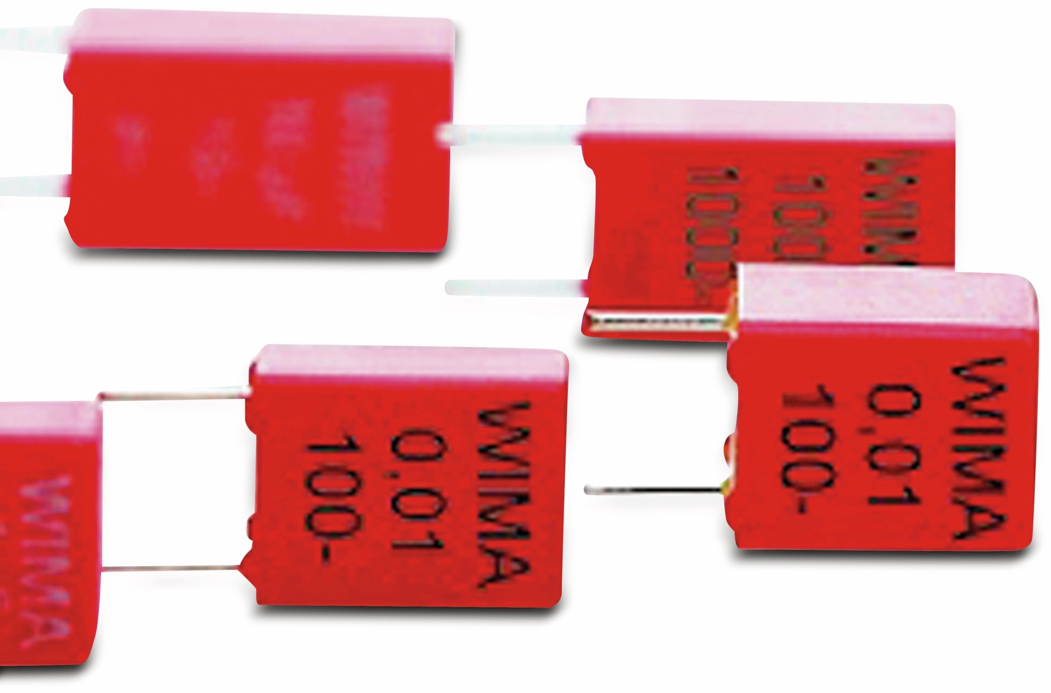 WIMA Folienkondensator, 0,1 UF, 250 V-, radial, RM 5, MKS2F031001E00KSSD WIMA Folienkondensator, MKS2F031001E00KSSD, 0,1UF, 250V
