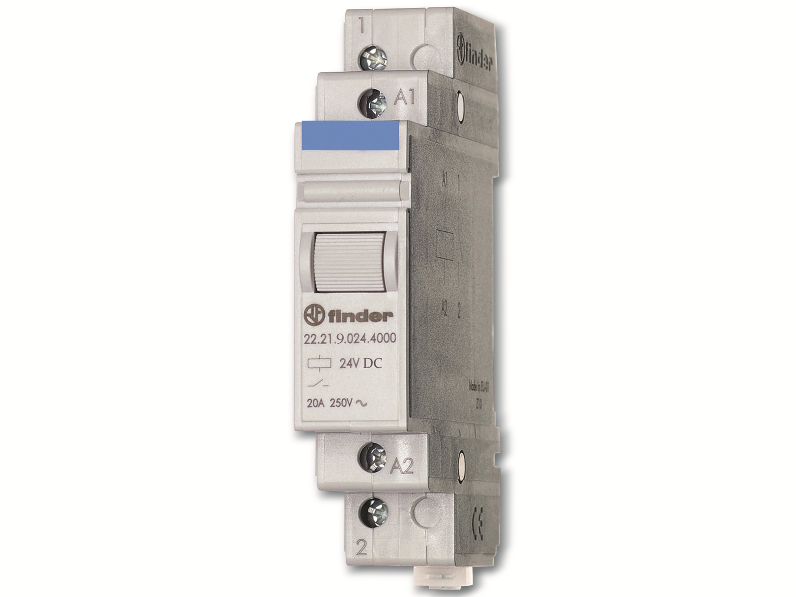 FINDER Installationsrelais 12 V, 20 A, 22.21.9.012.4000 FINDER Installationsrelais 12 V, 20 A, 22.21.9.012.4000