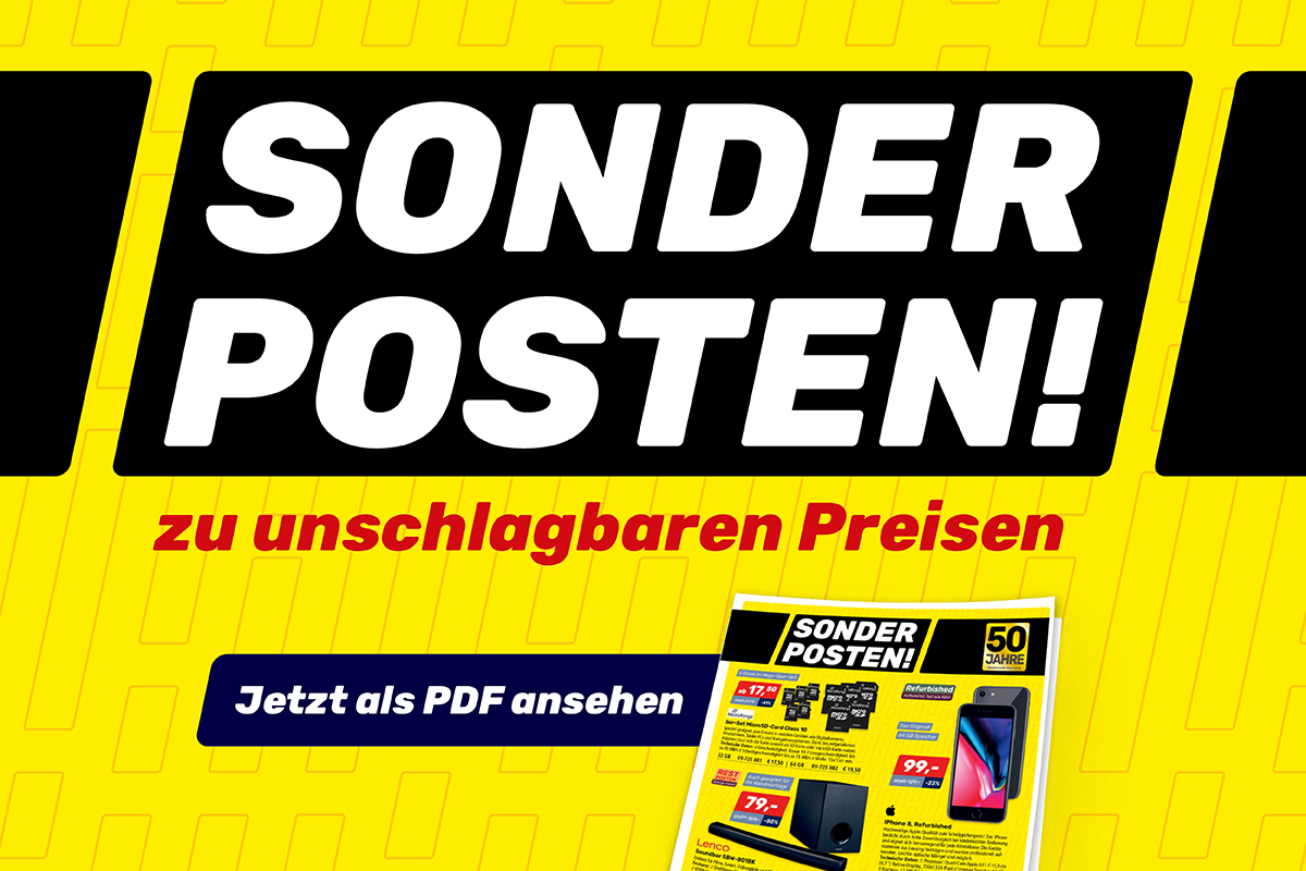 Sonderposten! Sonderposten!