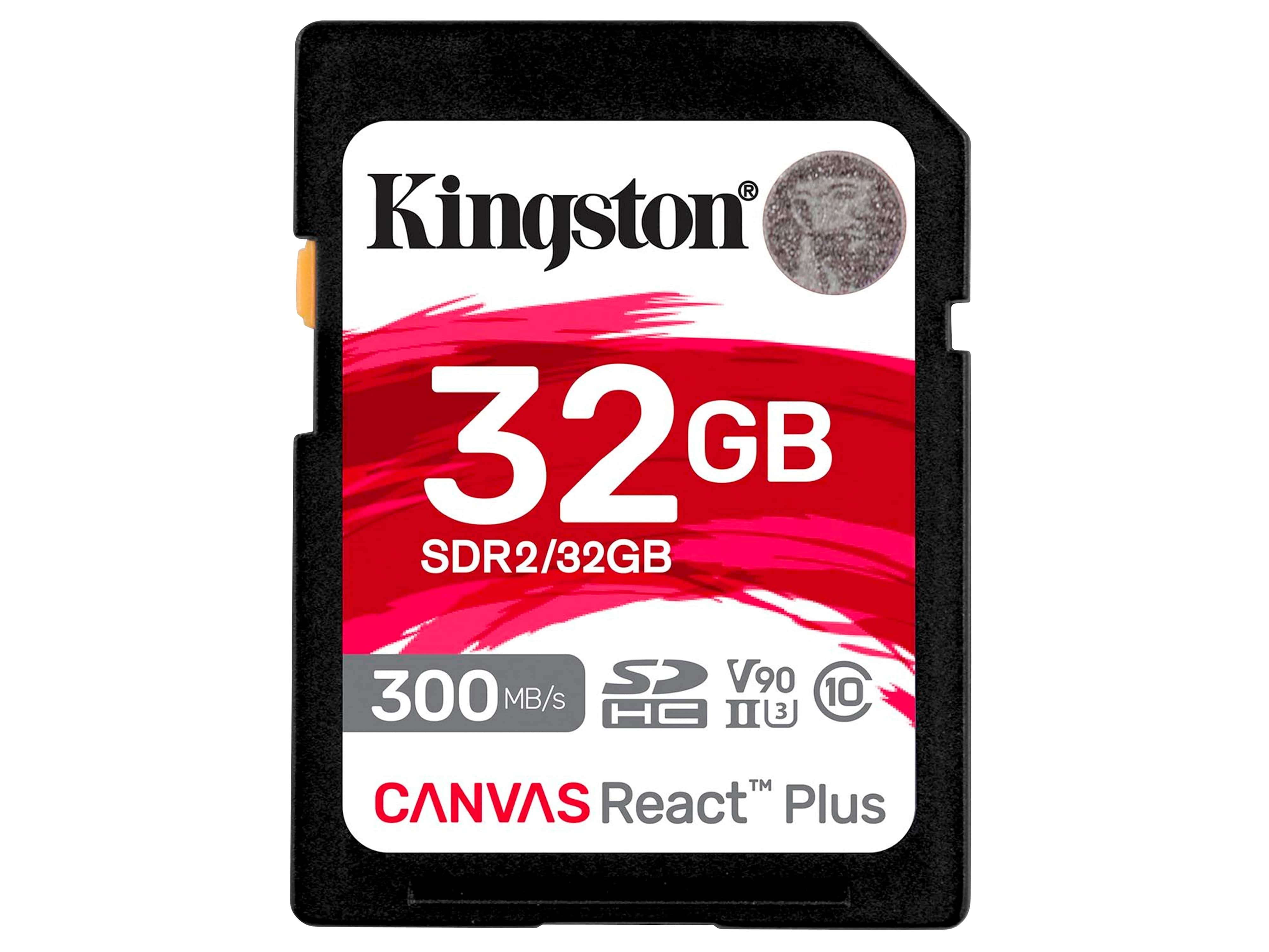 KINGSTON SD-Card Canvas React Plus 32GB KINGSTON SD-Card Canvas React Plus 32GB