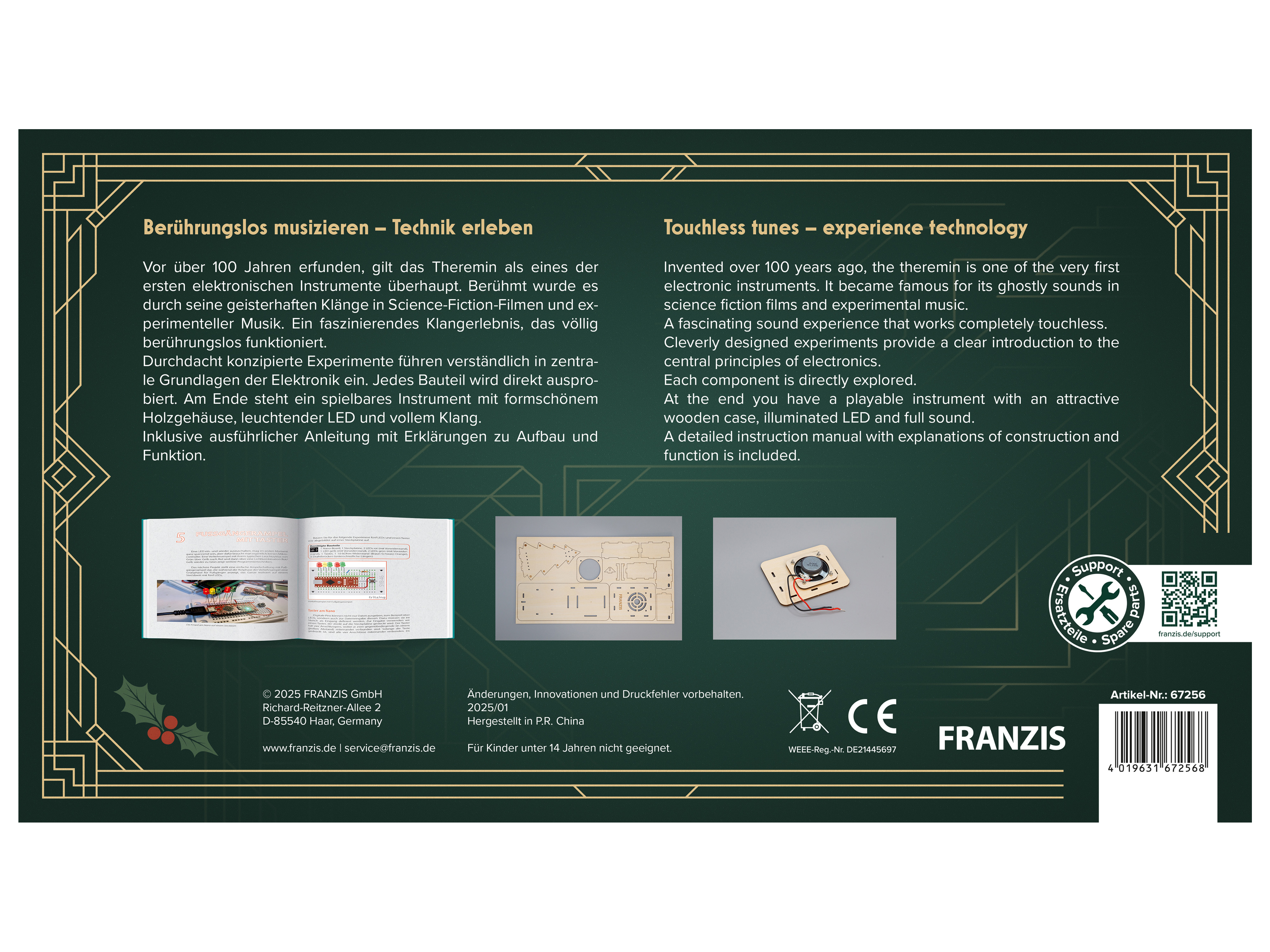 FRANZIS Magische Klänge: Das Theremin zum Selberbauen