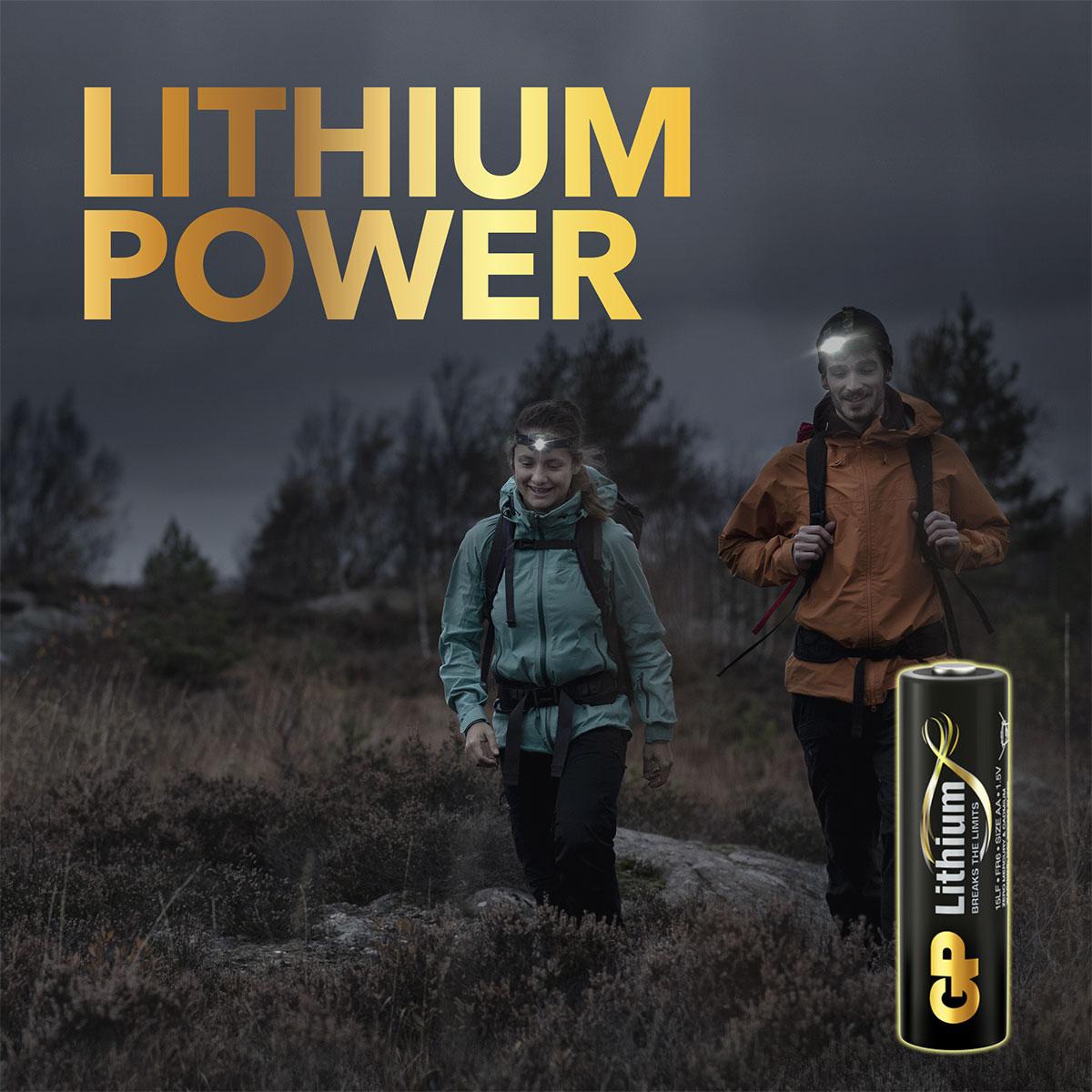 GP Mignon-Batterie EXCELLENT Lithium, 4 Stück