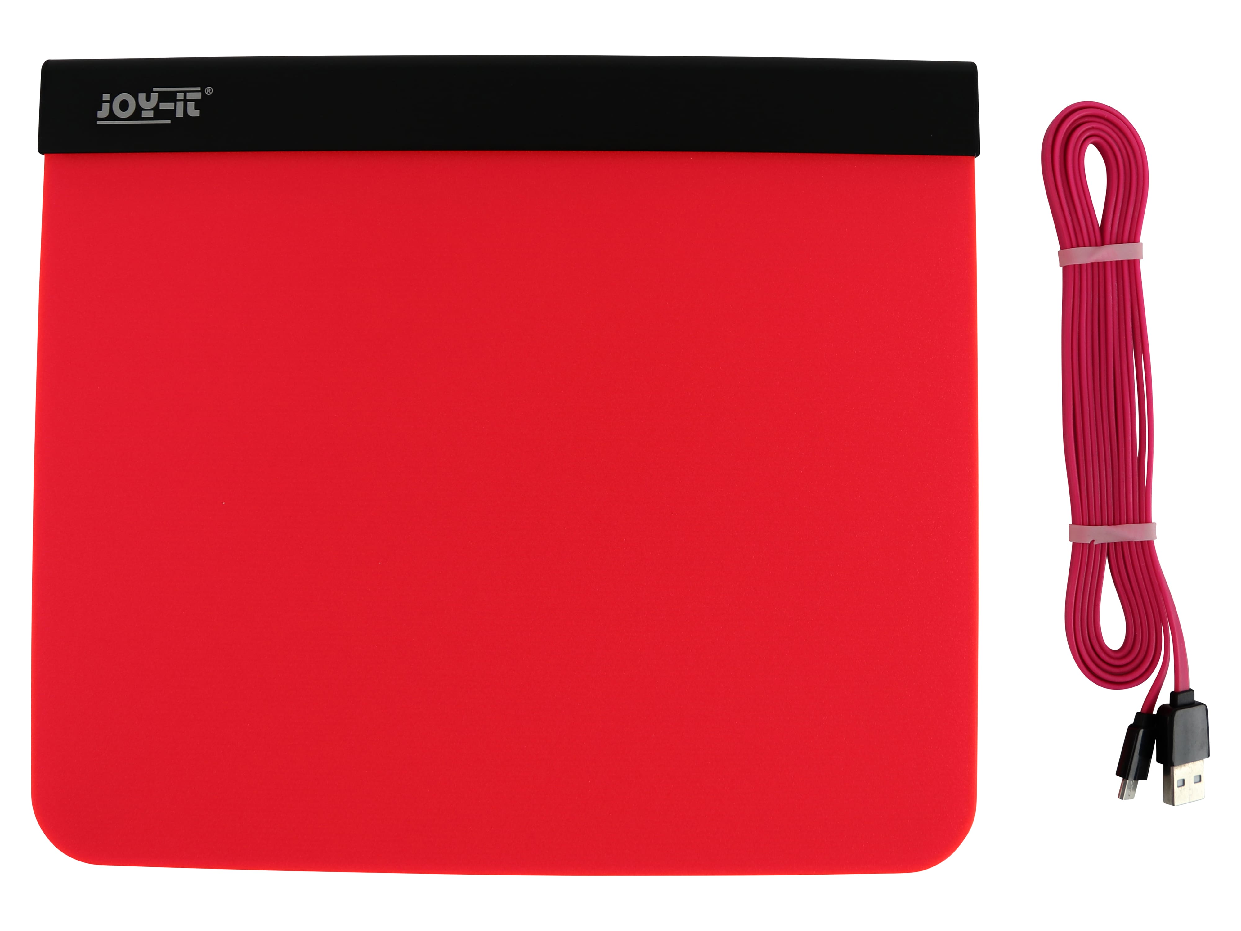 JOY-IT Mouse-LightPad JT-PAD03, neon-rosa