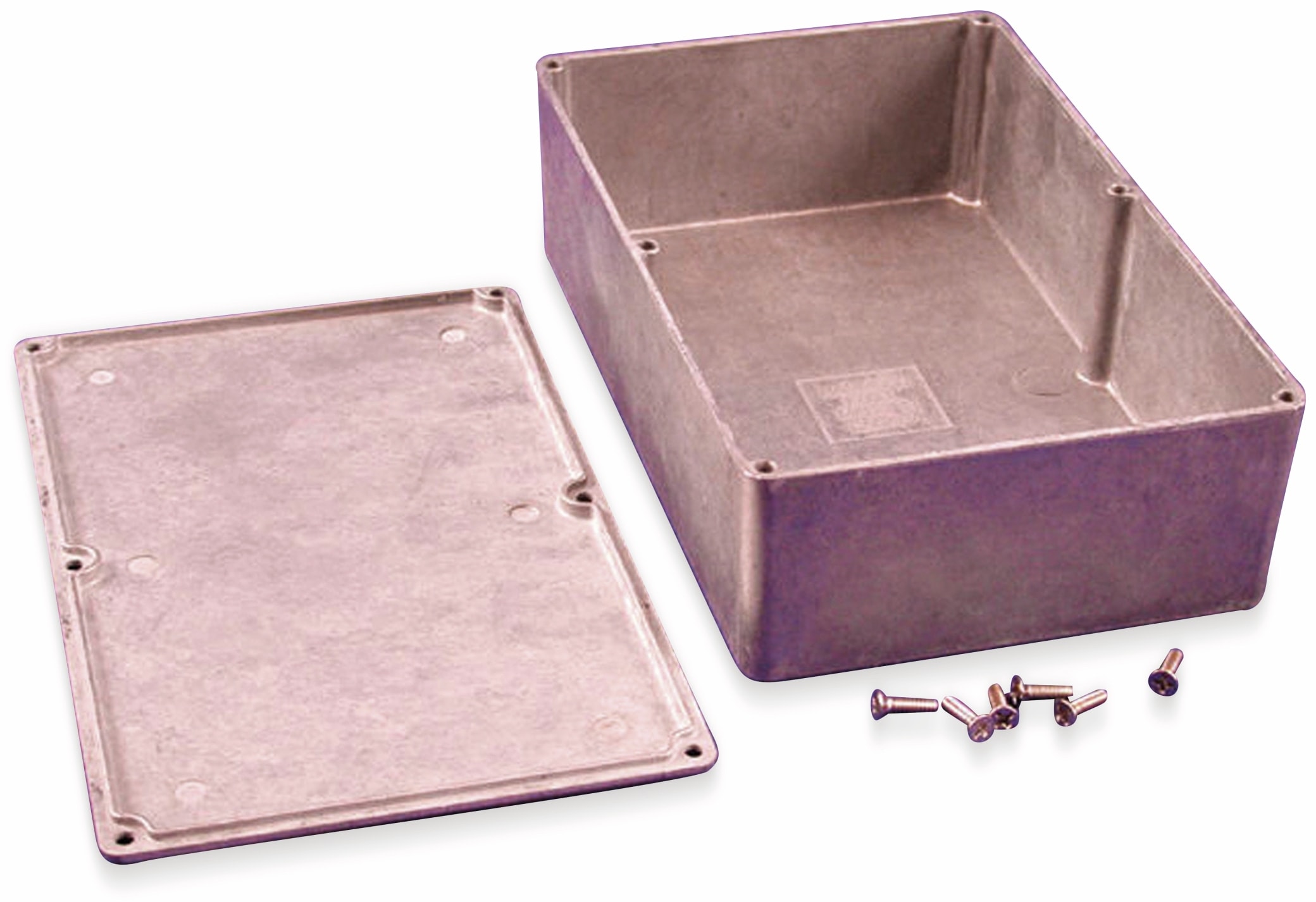 HAMMOND Aluminium-Gehäuse, 1590D, 187,5x119,5x56 mm HAMMOND Aluminium-Gehäuse, 1590D, 187,5x119,5x56 mm