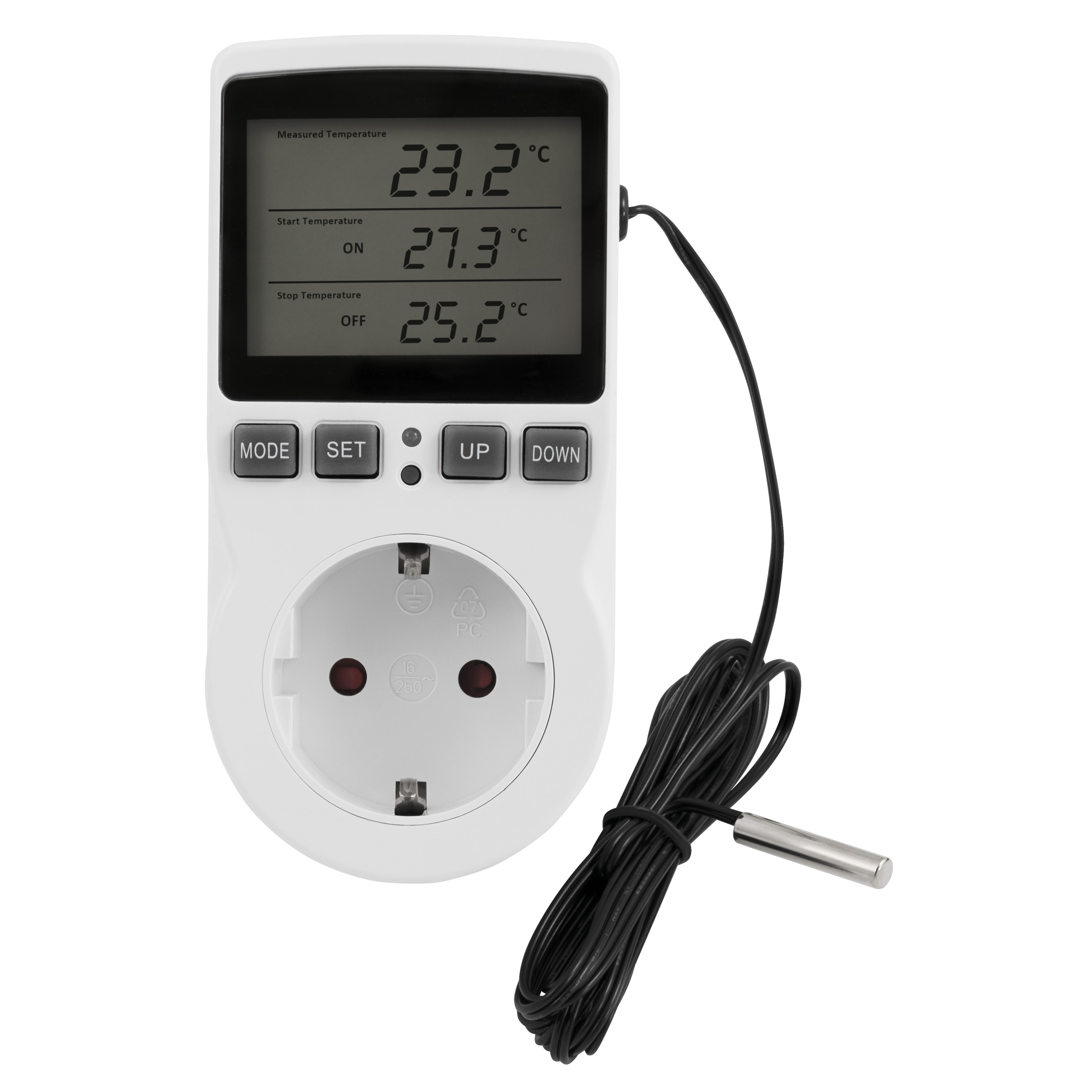 MCPOWER Steckdosenthermostat TCU-441