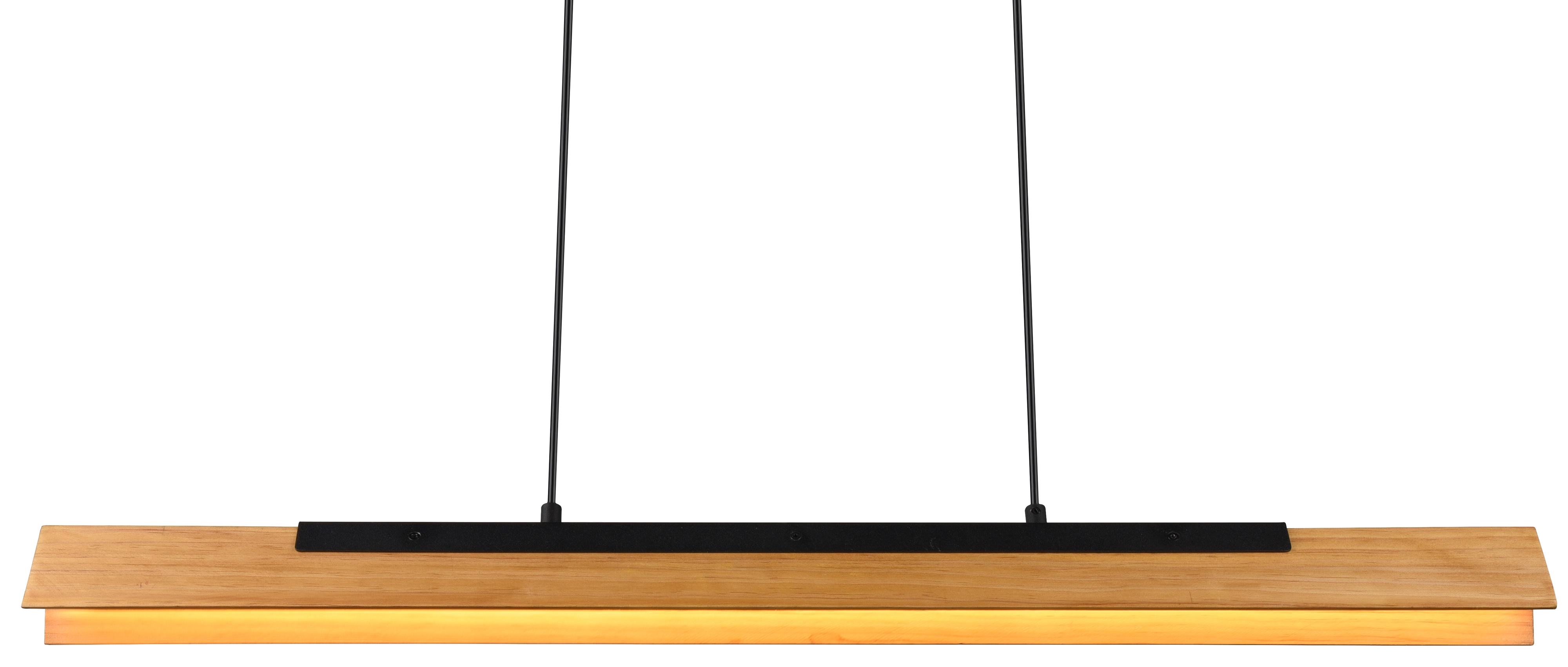 TRIO LED-Pendelleuchte Kerala 341610132 schwarz, 25 W, 3000 lm, 3000 K
