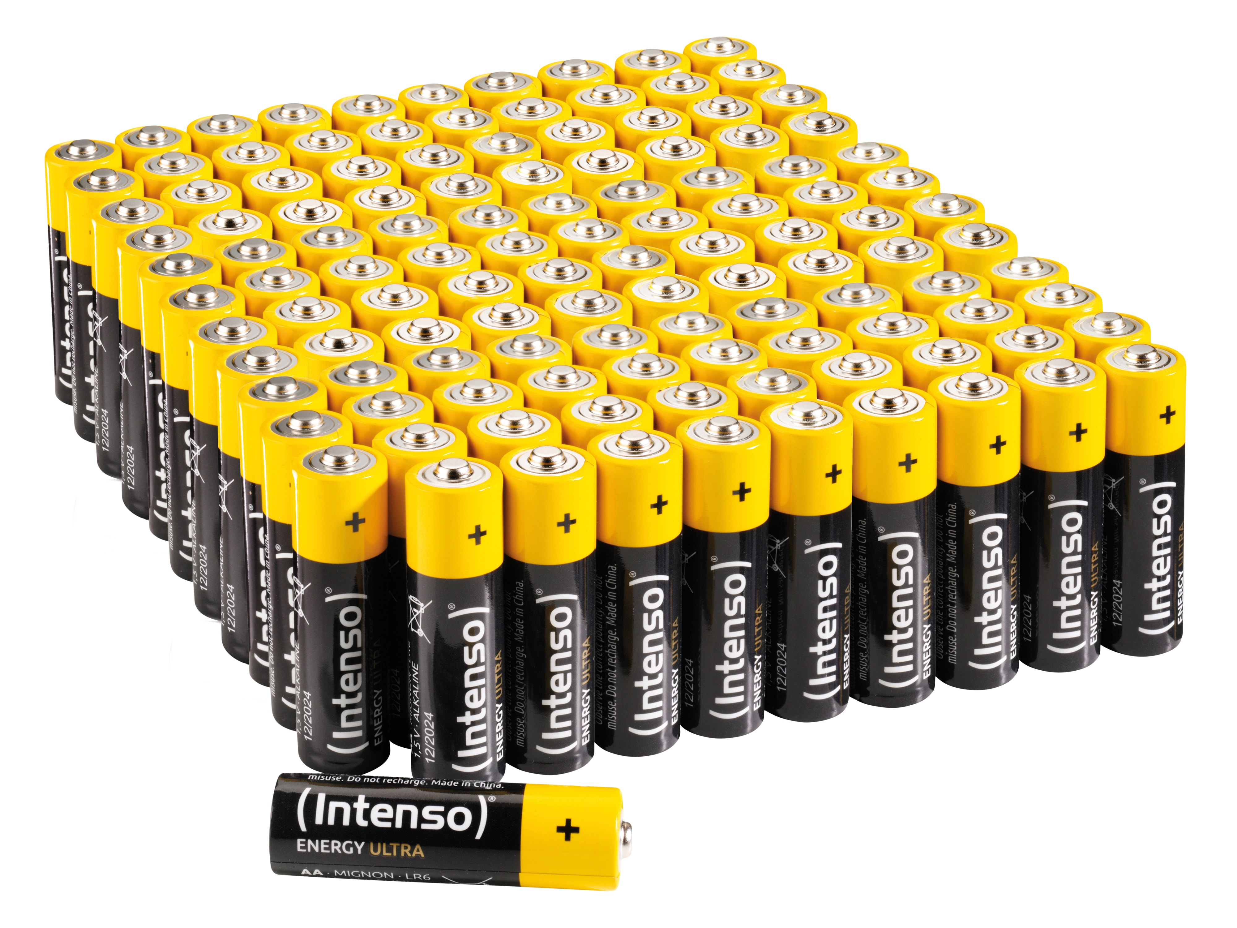 INTENSO Mignon-Batterie-Set Energy Ultra, AA LR06, 120 Stück INTENSO Mignon-Batterie-Set Energy Ultra, AA LR06, 120 Stück