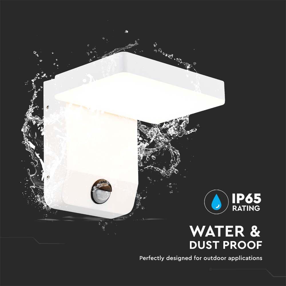 V-TAC LED-Fluter VT-11020S, EEK: E, 17 W, 2520 lm, 3000 K, Sensor, weiß V-TAC LED-Fluter VT-11020S, EEK: E, 17 W, 2520 lm, 3000 K, Sensor, weiß