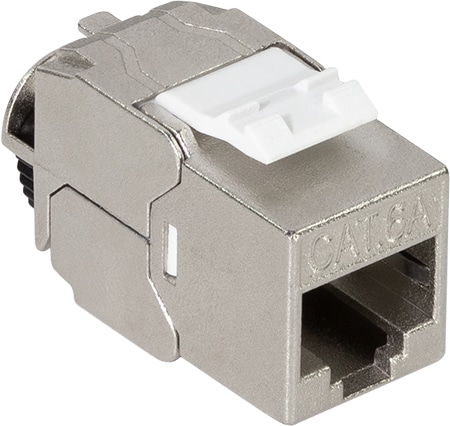 LOGILINK CAT.6A Keystone NK40640, geschirmt, 24 Stück