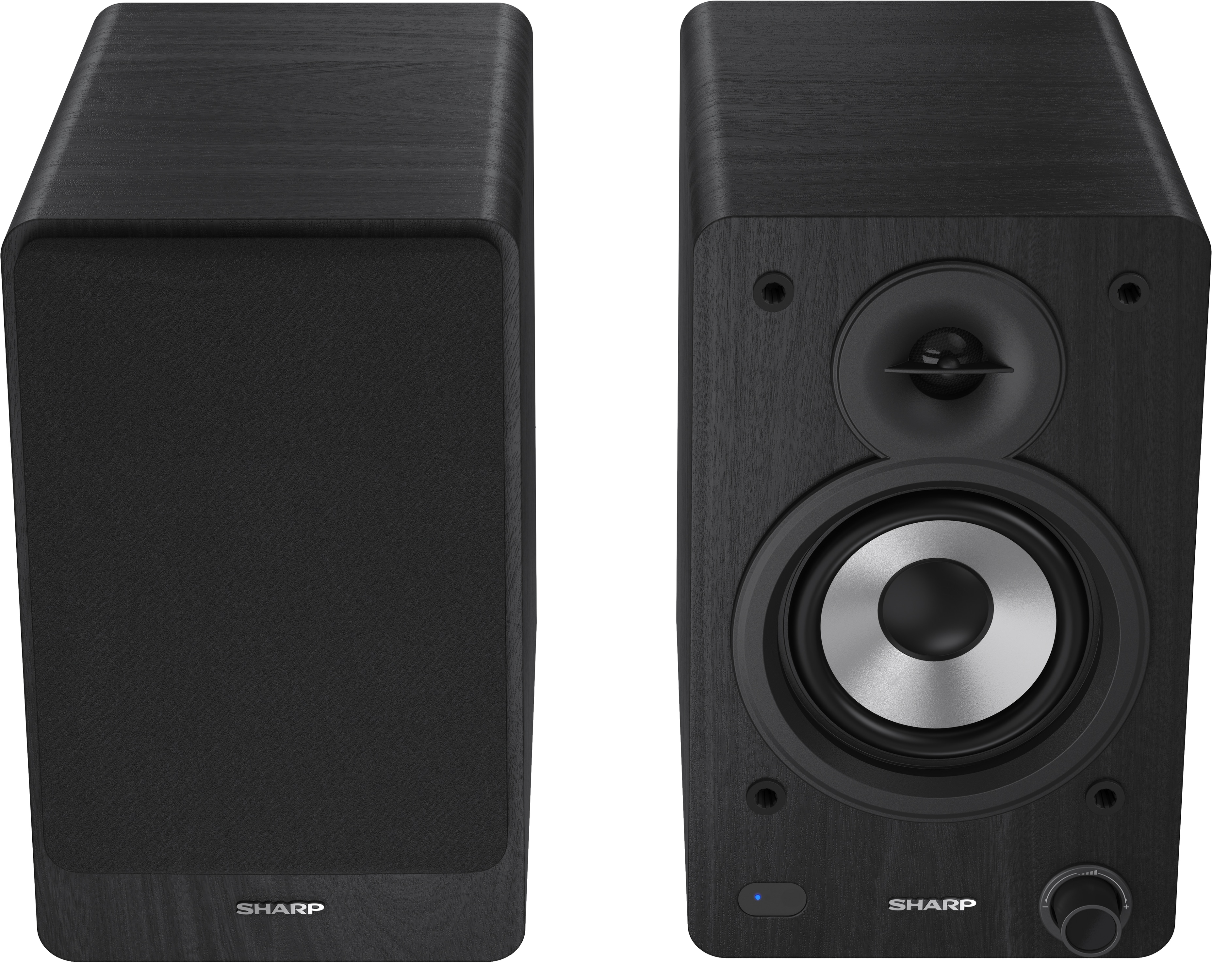 SHARP Lautsprecherboxen CP-SS30 (BK), 2-Wege, Bluetooth, USB, MP3, 60 W