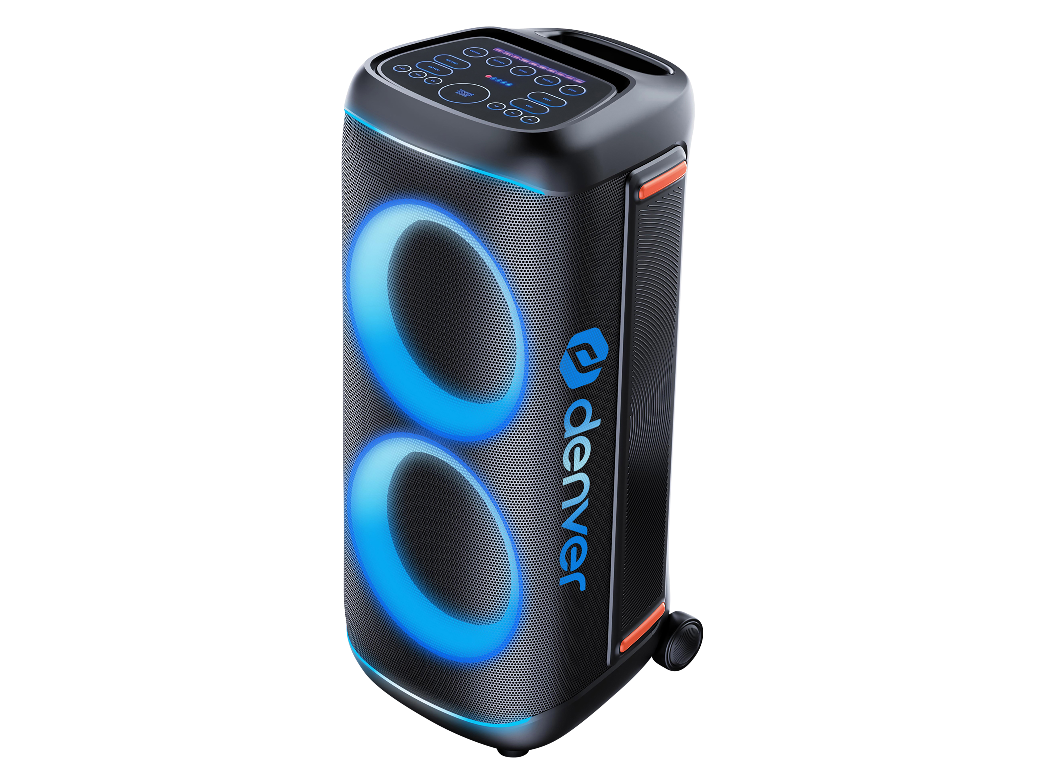 Bluetooth Lautsprecher DENVER BPS-470, 200 W, mit Licht-Animation
