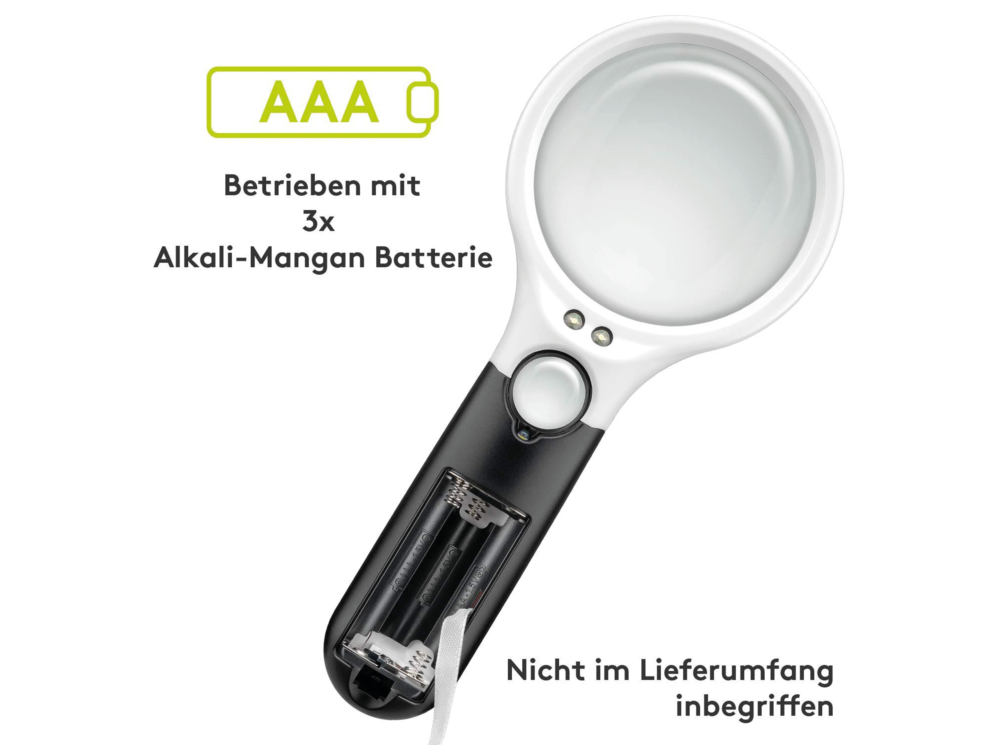GOOBAY LED-Leselupe GOOBAY LED-Leselupe