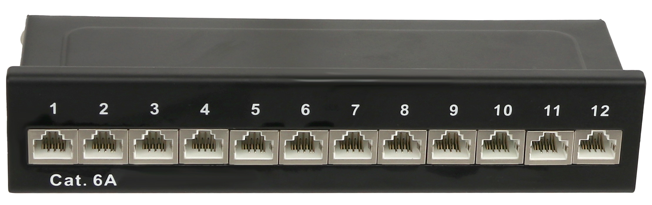 RED4POWER CAT.6a Patchpanel R4-N111S, 12-fach, schwarz RED4POWER CAT.6a Patchpanel R4-N111S, 12-fach, schwarz