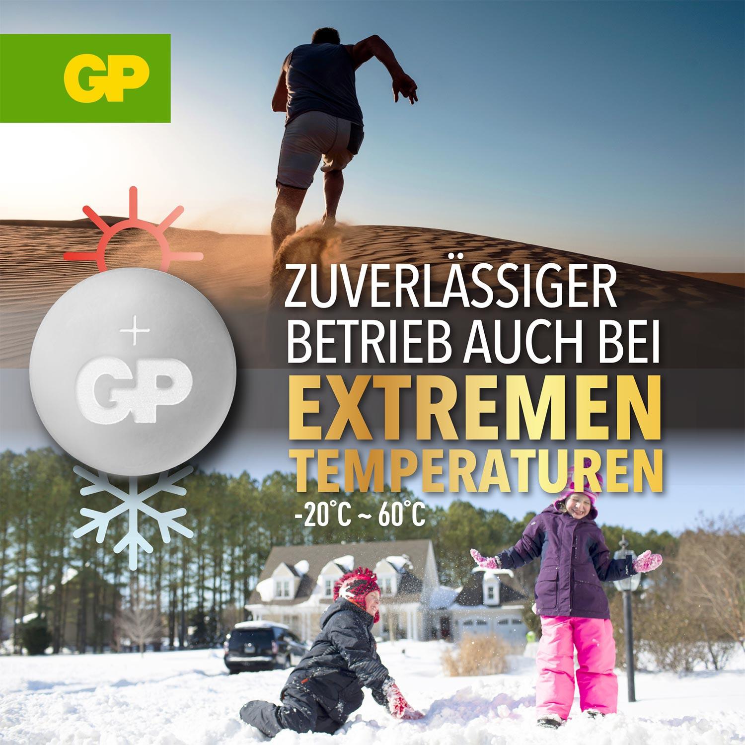 GP, CR1225 Lithium Knopfzelle, 3 V