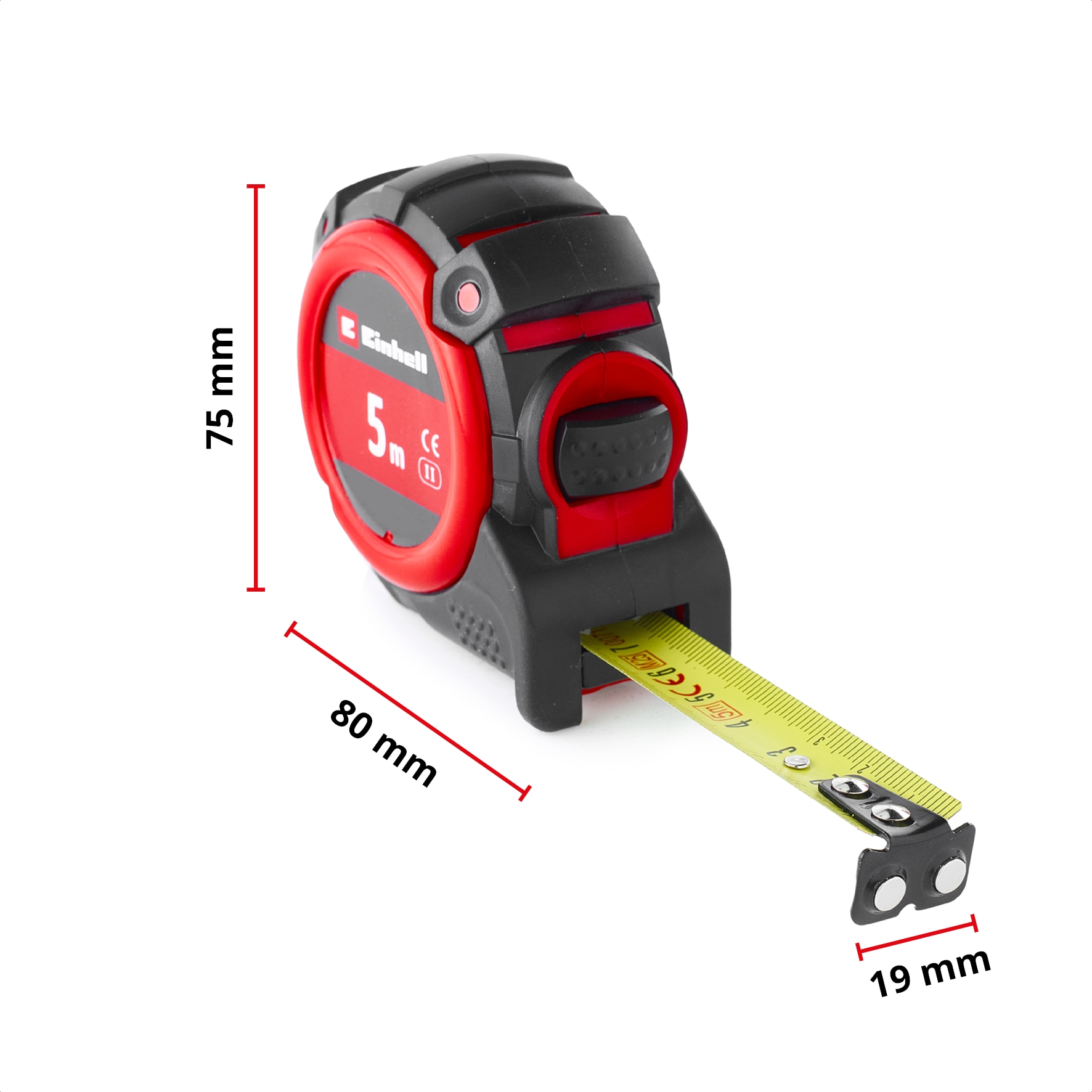 EINHELL Bandmaß, 370550, 5 m