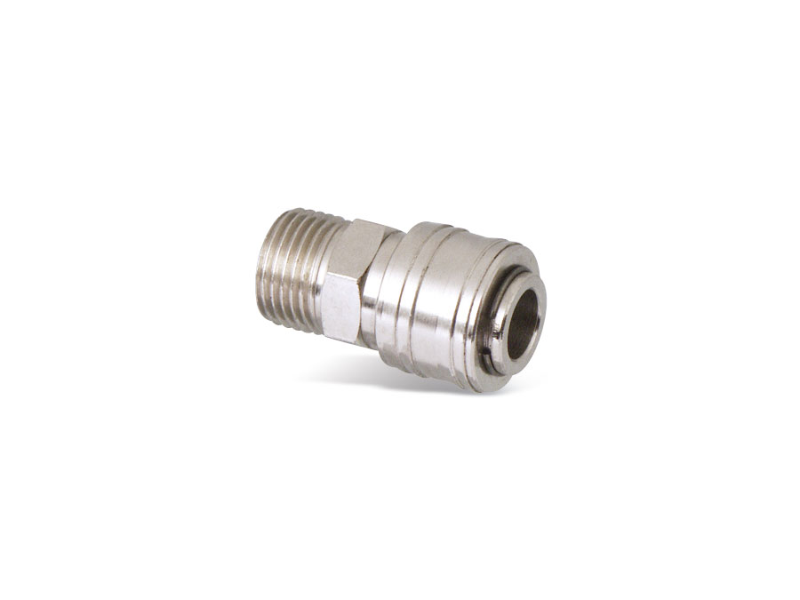 Druckluft-Schnellkupplung 1/2"-AG Druckluft-Schnellkupplung 1/2"-AG