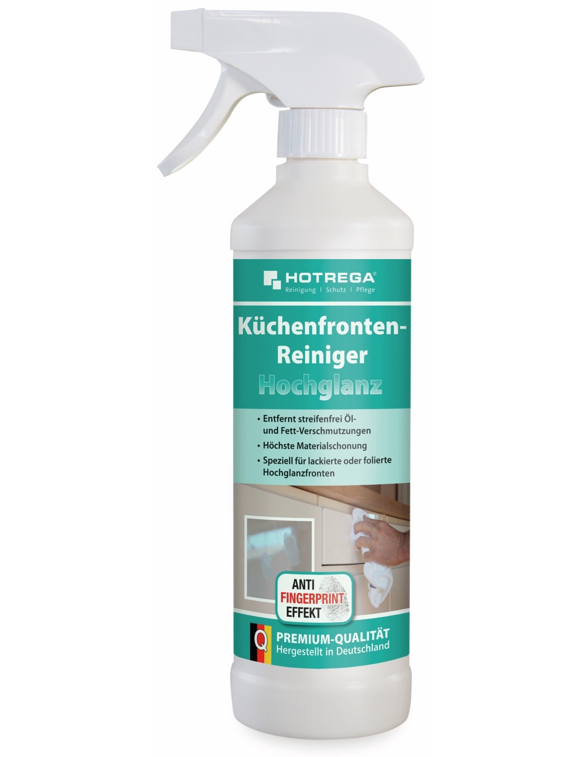 HOTREGA Küchenfronten-Reiniger-Hochglanz, 500 ml