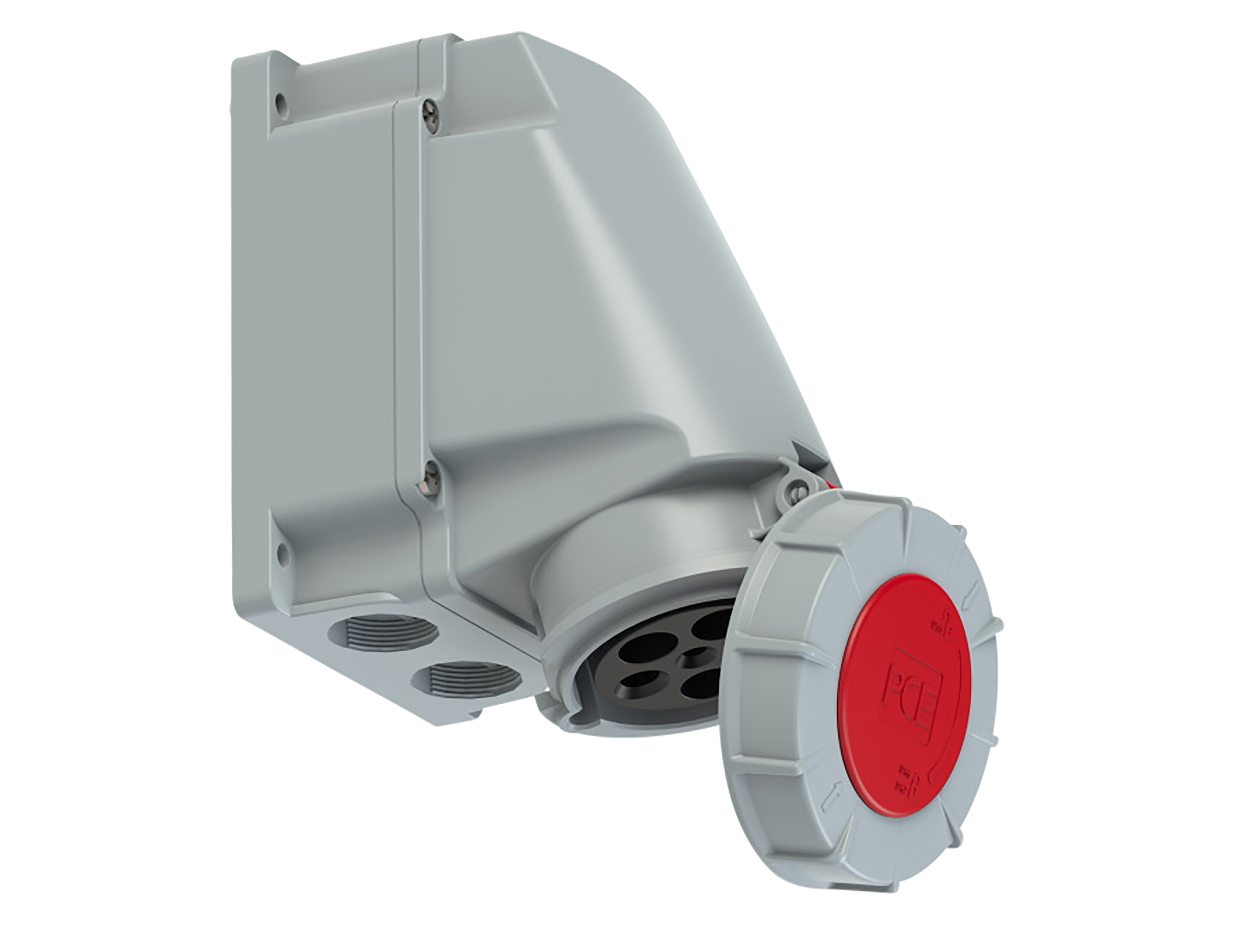 PCE CEE Wandsteckdose 5-polig, 63 A, 400 V, IP67
