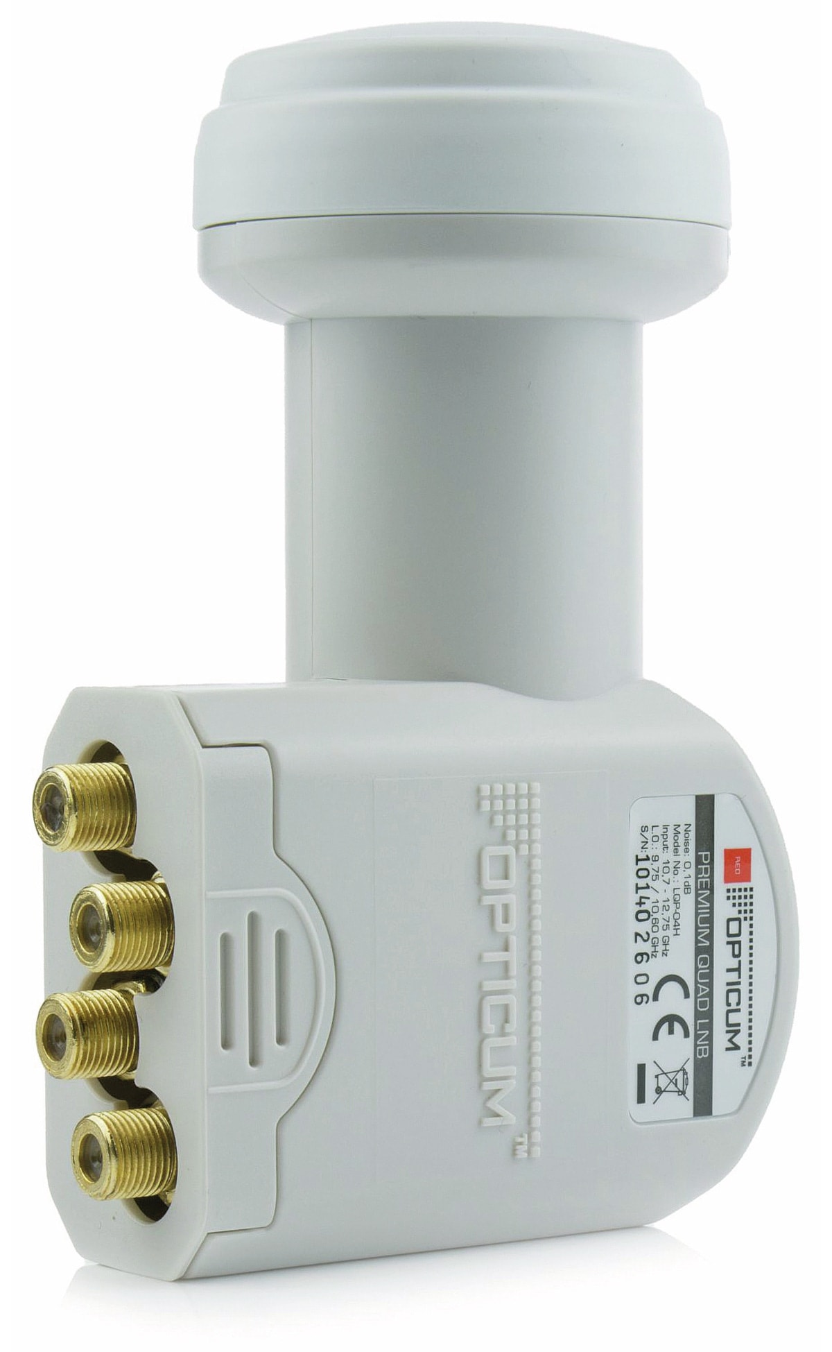 RED OPTICUM Quad-LNB LQP-04H RED OPTICUM Quad-LNB LQP-04H