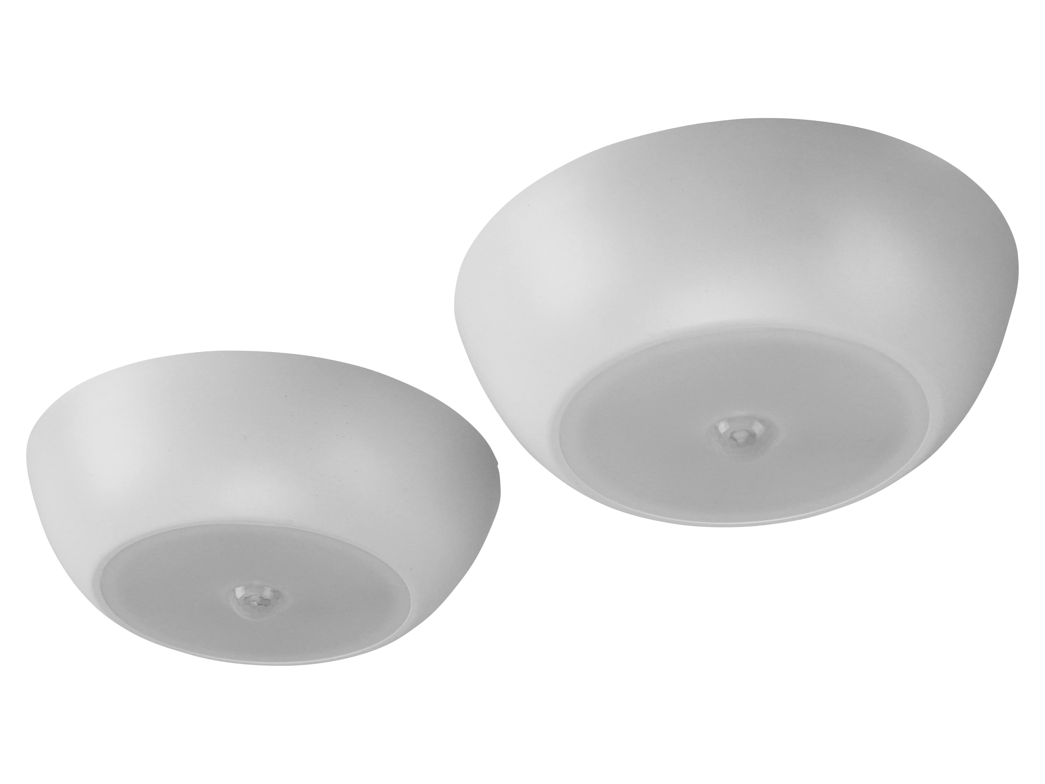 LED UltraBright Deckenleuchte, 300 lm, IP44, Batteriebetrieben, weiß, 2er Pack LED UltraBright Deckenleuchte, 300 lm, IP44, Batteriebetrieben, weiß, 2er Pack