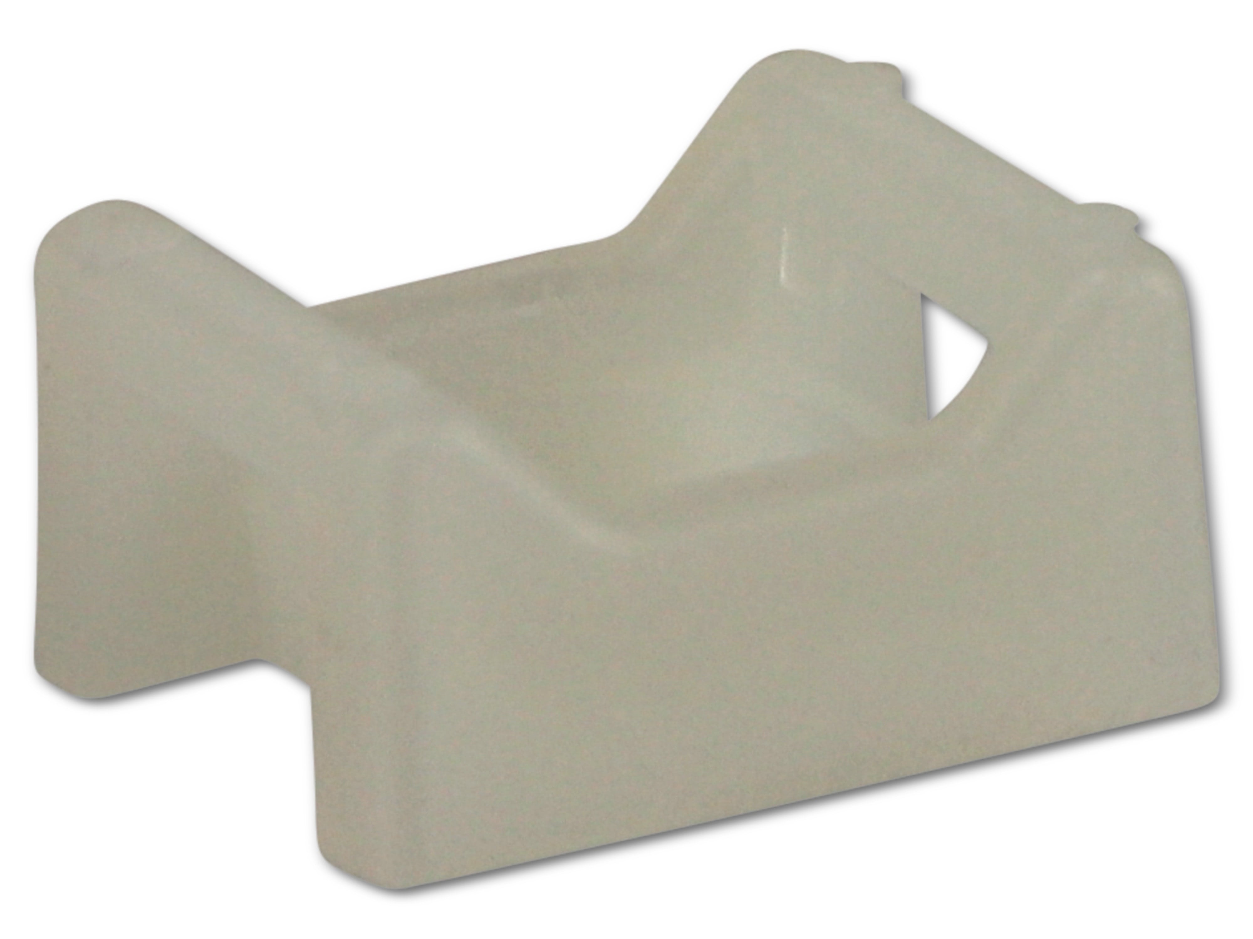 KSS Befestigungssockel schraubbar Polyamid 6.6, Natur, Befestigungsloch 6, L=20,5, B=17,1, 1 Stück KSS Befestigungssockel schraubbar Polyamid 6.6, Natur, Befestigungsloch 6, L=20,5, B=17,1, 1 Stück