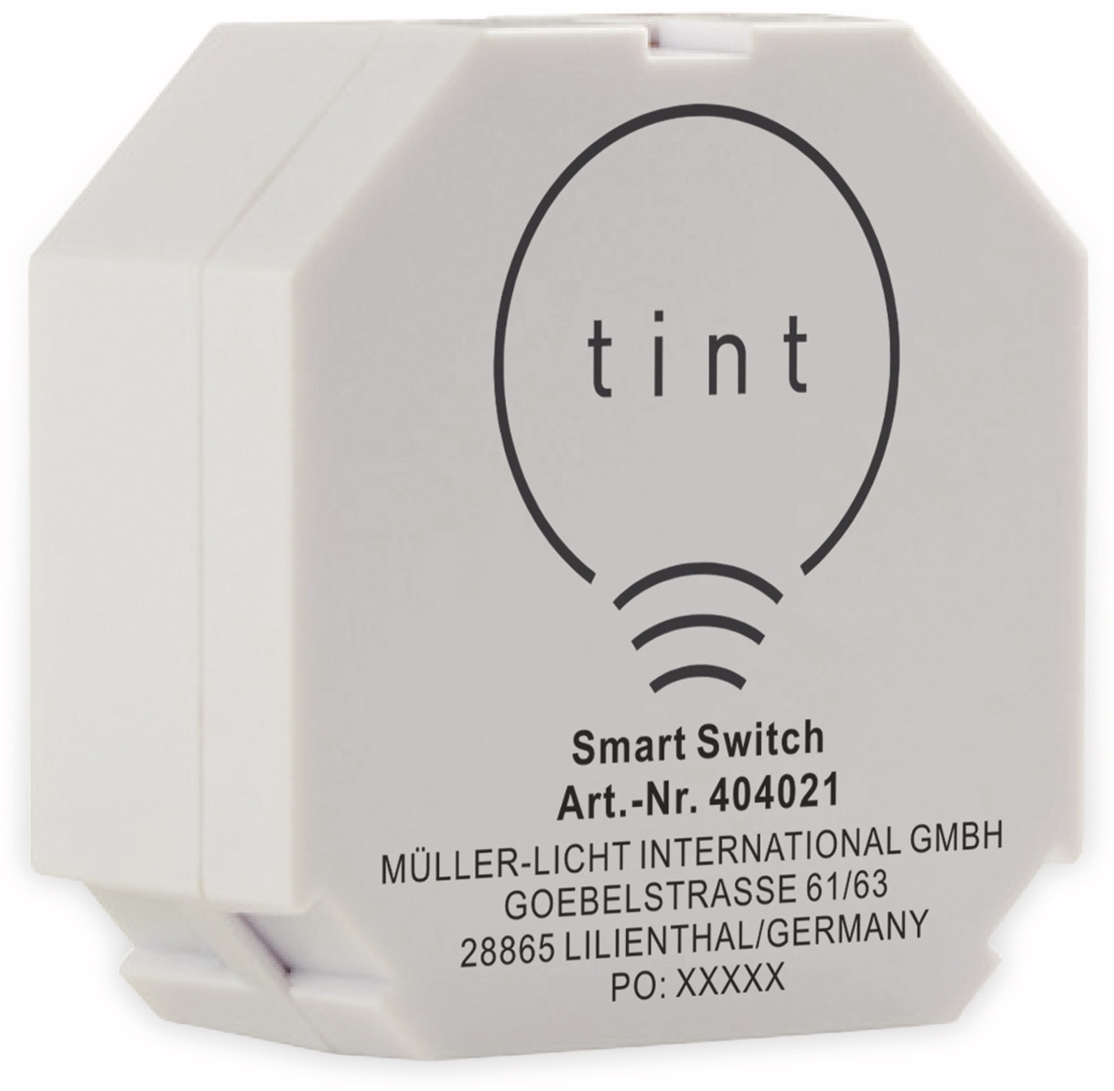 TINT Schaltaktor MüLLER LICHT 200 W, weiß TINT Schaltaktor MüLLER LICHT 200 W, weiß