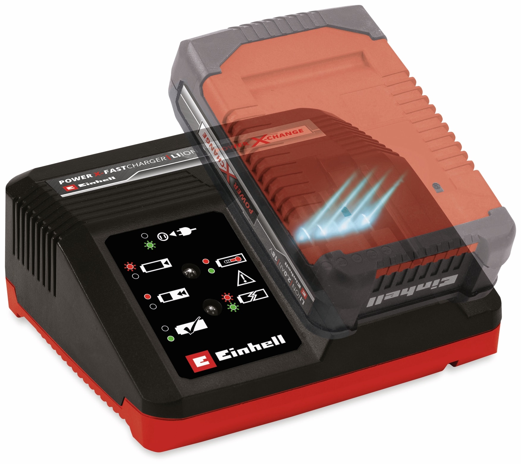 EINHELL PXC-Ladegerät Power X-Fastcharger 4 A