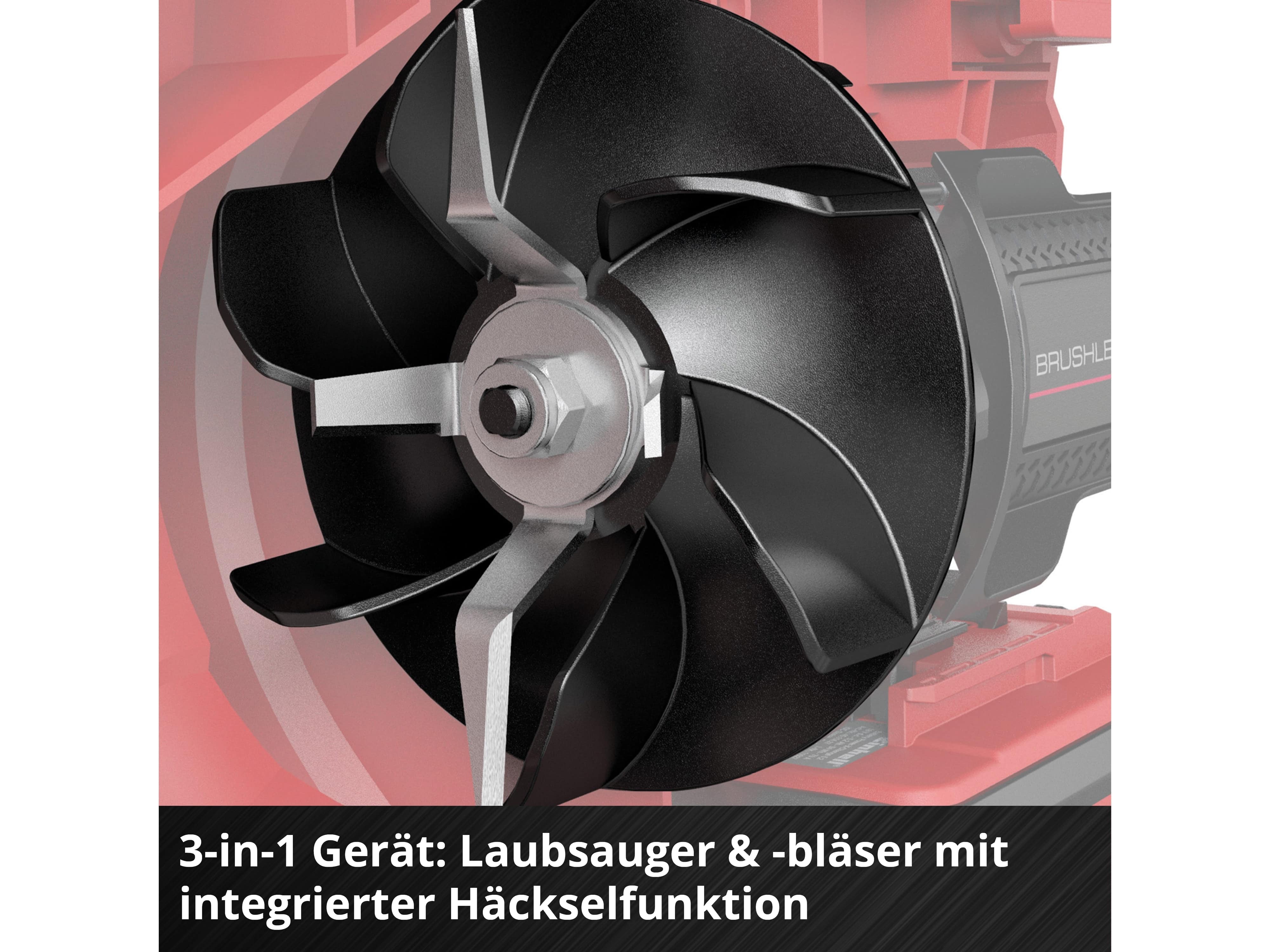 EINHELL Akku-Laubsauger VENTURRO 18/210