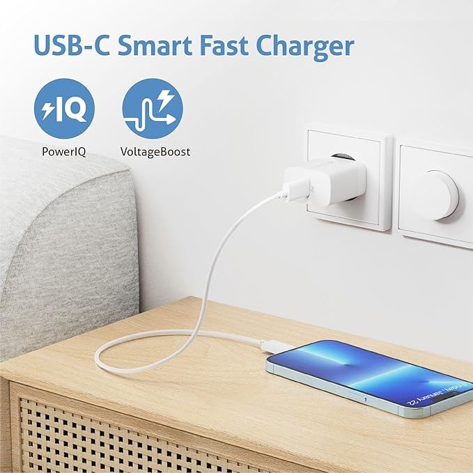 SONERO USB-C Ladegerät X-PS101, 1 Port, 20W, weiß USB-C Ladegerät SONERO X-PS101, 1 Port, 20W, weiß