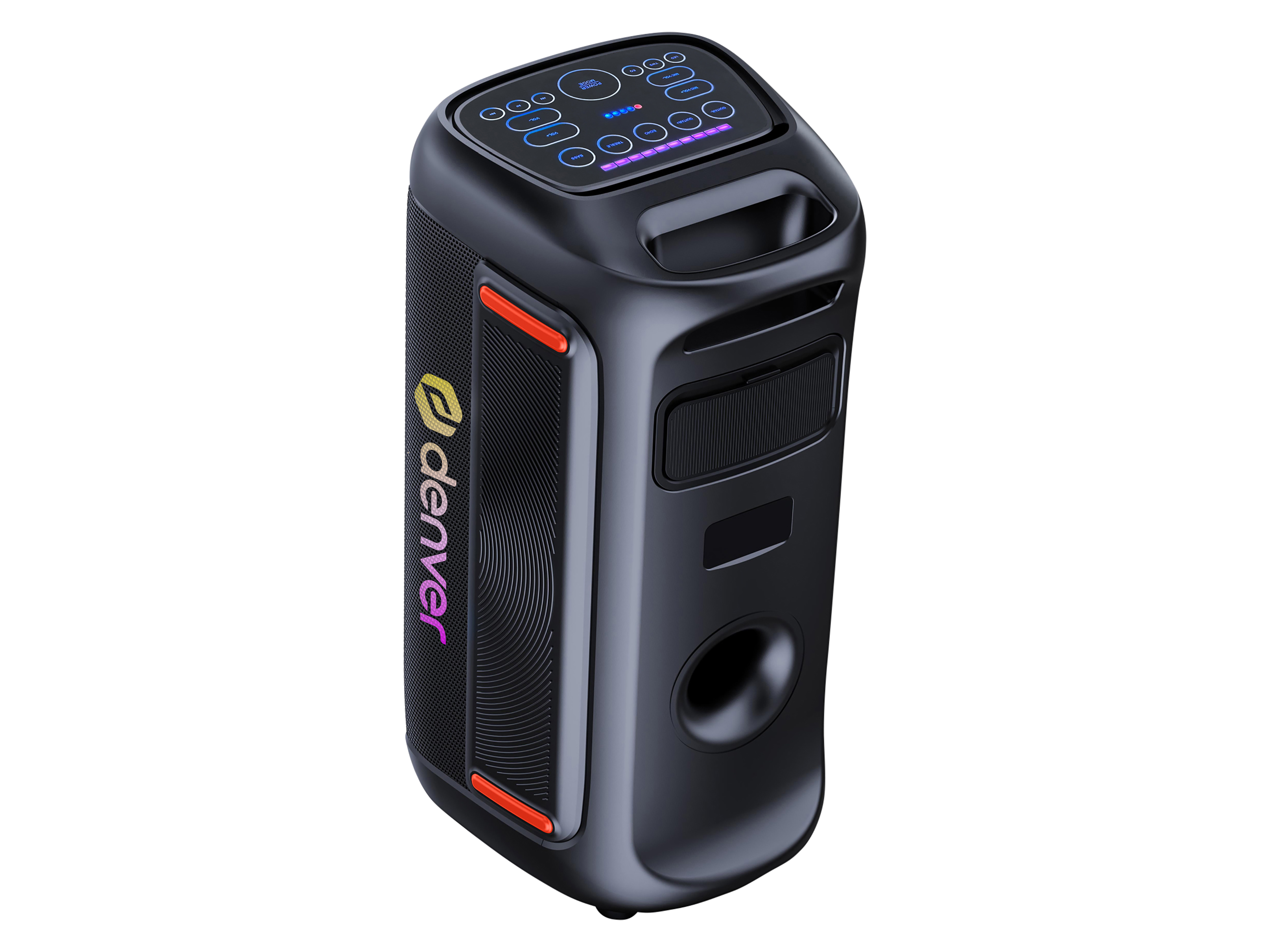 Bluetooth Lautsprecher DENVER BPS-370, 100 W, mit Licht-Animation