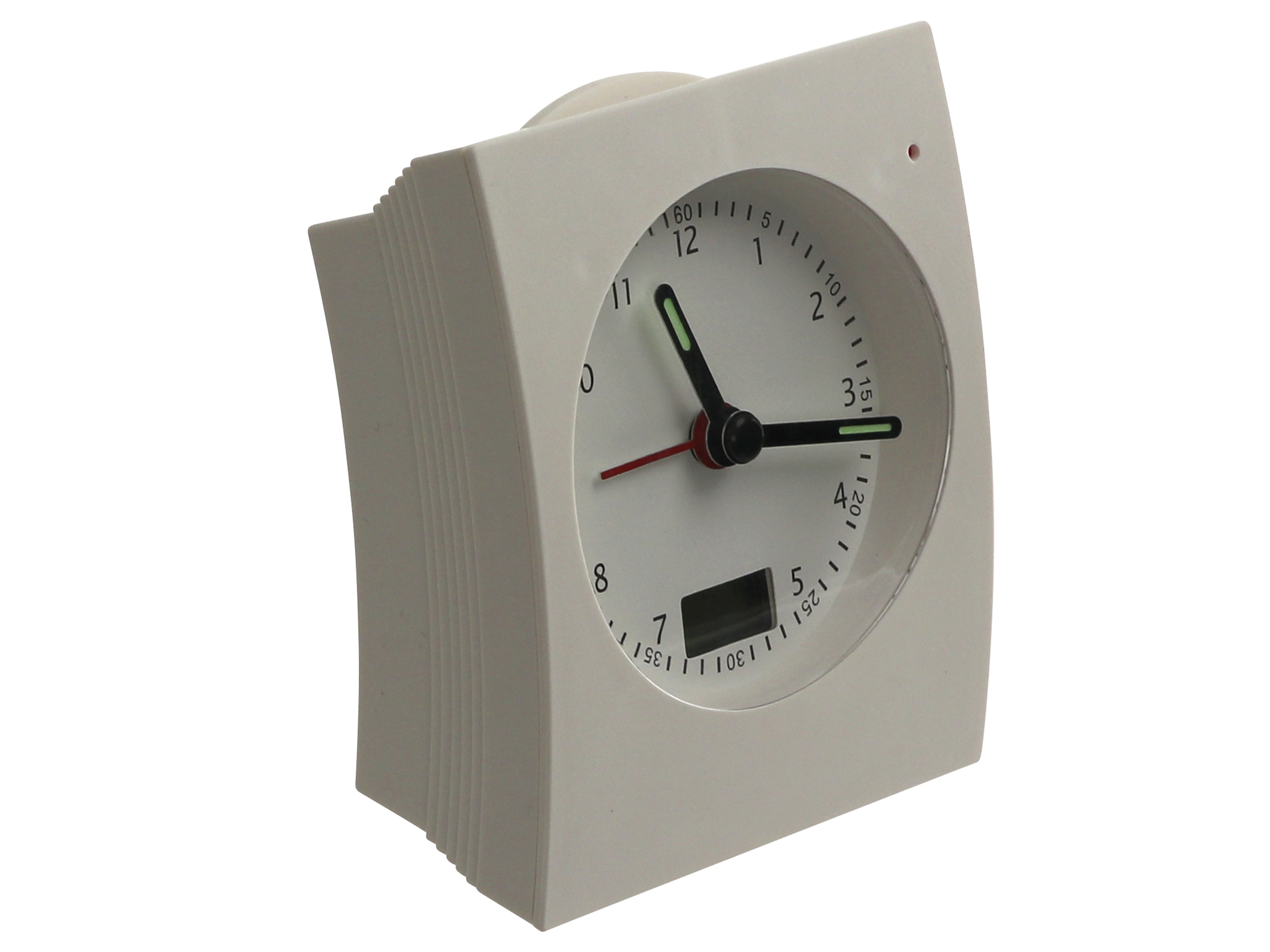 Funkwecker, analog, 784-02-2020-04, weiß, B-Ware