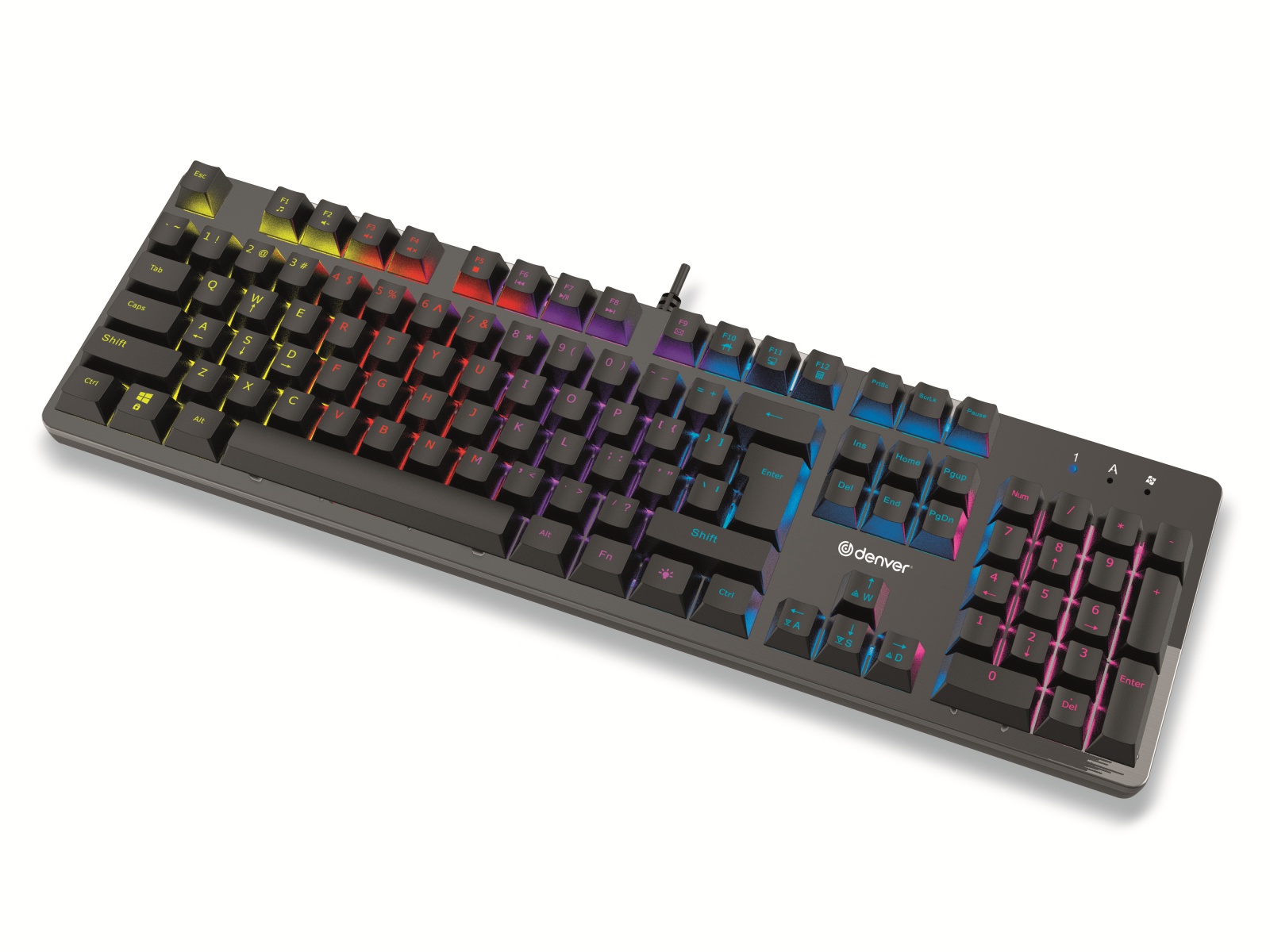 DENVER Gaming-Tastatur GKK-330DE DENVER Gaming-Tastatur GKK-330DE