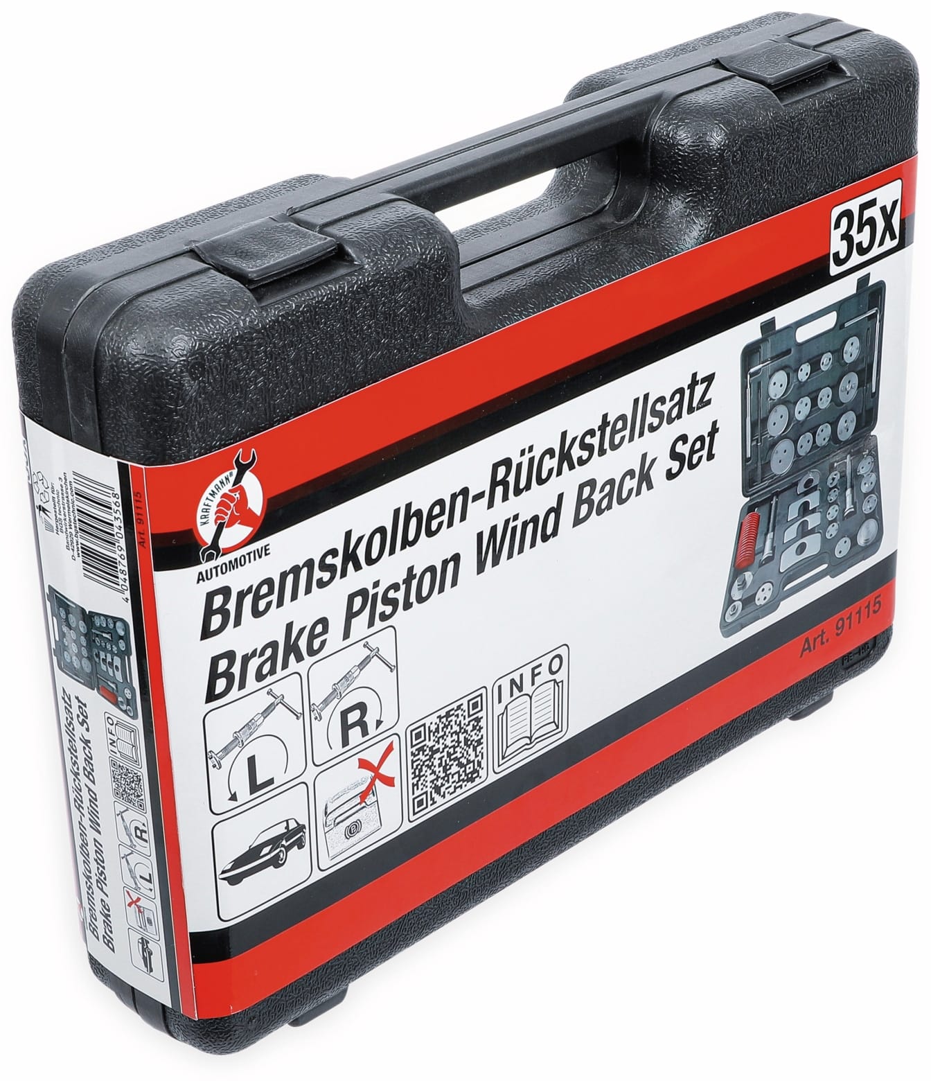 BGS TECHNIC Bremskolben-Rückstell-Satz, 91115, 35-teilig