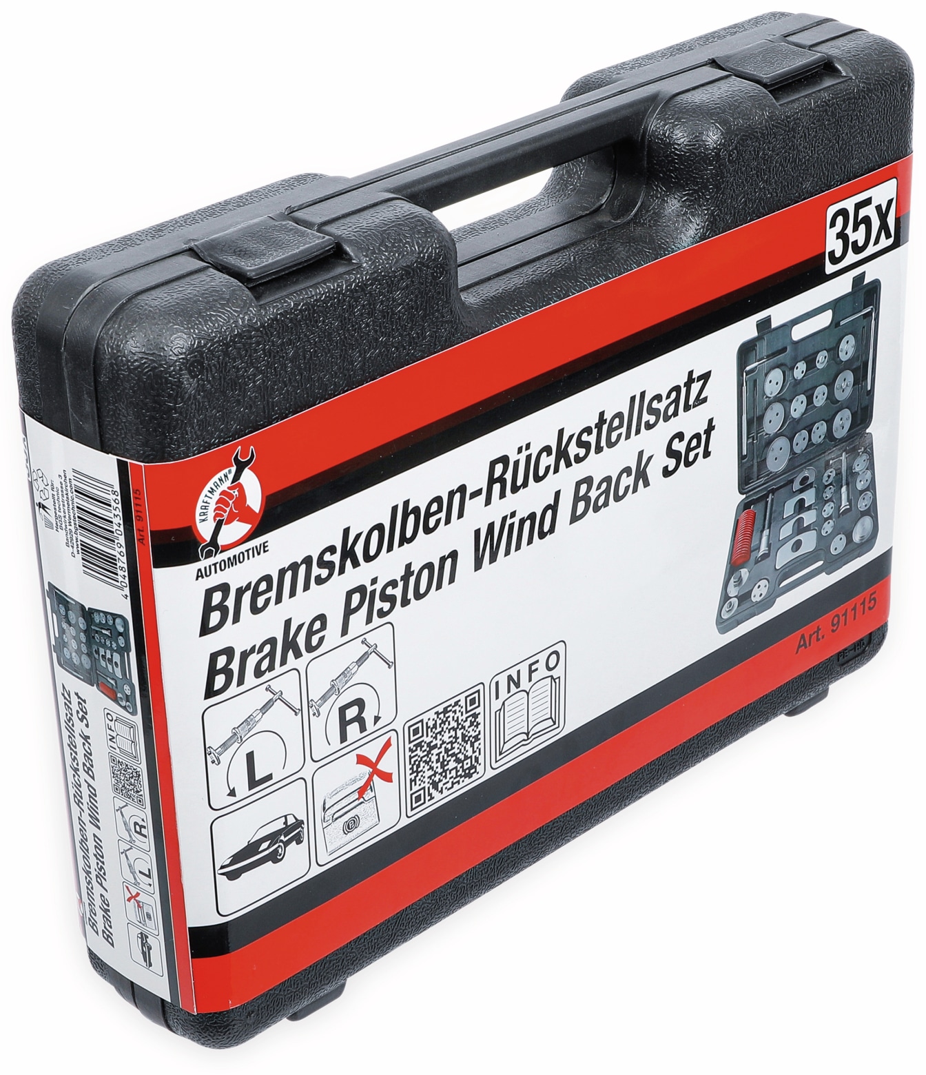 BGS TECHNIC Bremskolben-Rückstell-Satz, 91115, 35-teilig