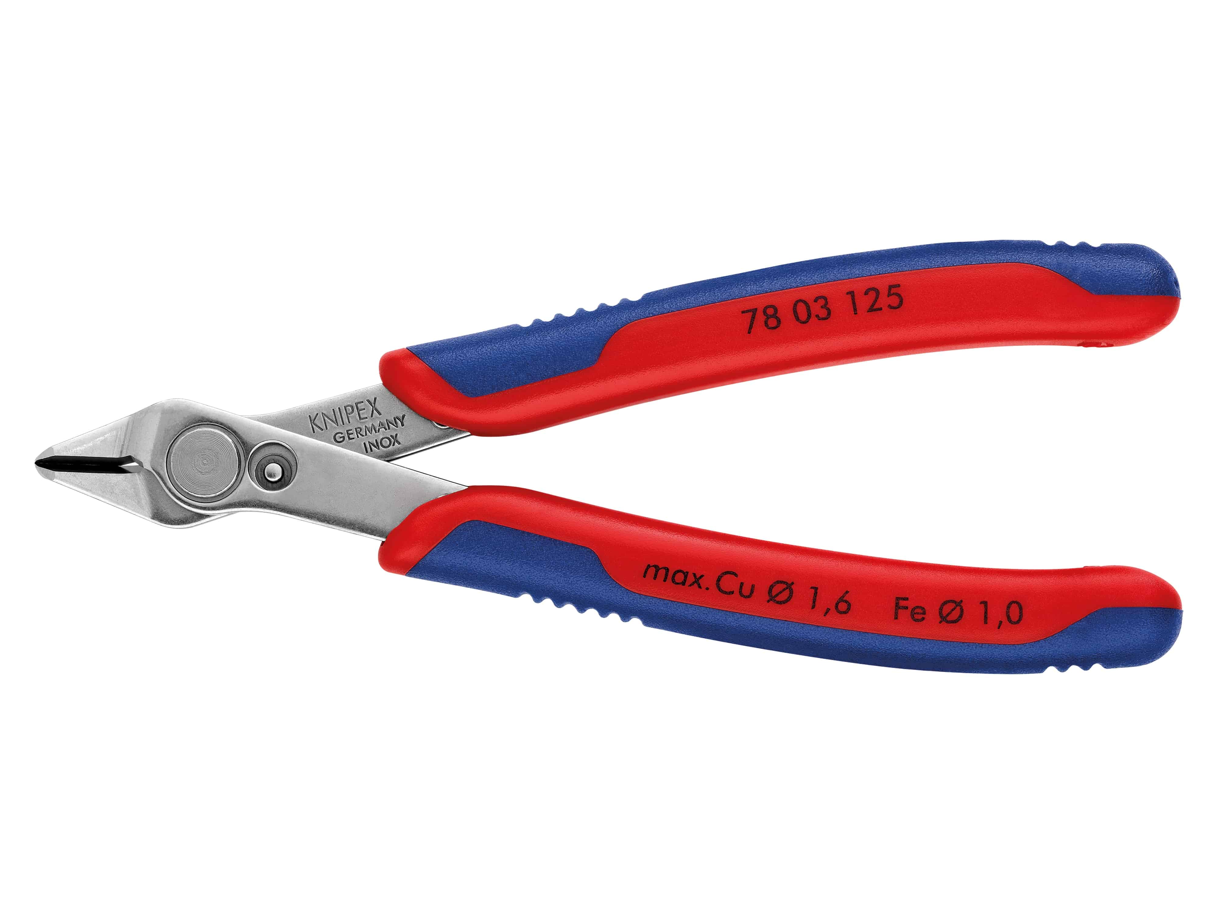 KNIPEX Präzisionszange, Electronic-Super-Knips®, 125 mm, 78 03 125 KNIPEX Präzisionszange, Electronic-Super-Knips®, 125 mm, 78 03 125