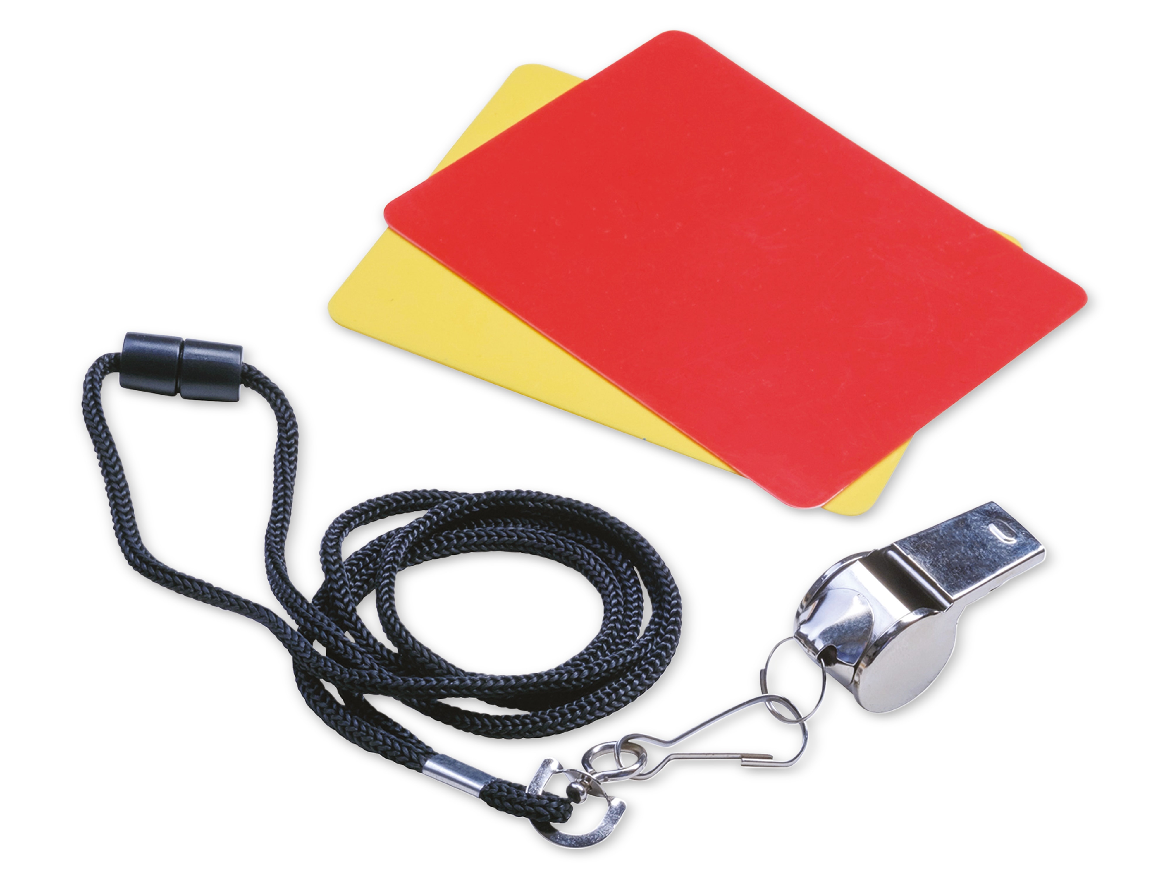 HAPPY PEOPLE Schiedsrichter-Set, 3-teilig, Kunststoff HAPPY PEOPLE Schiedsrichter-Set, 3-teilig, Kunststoff