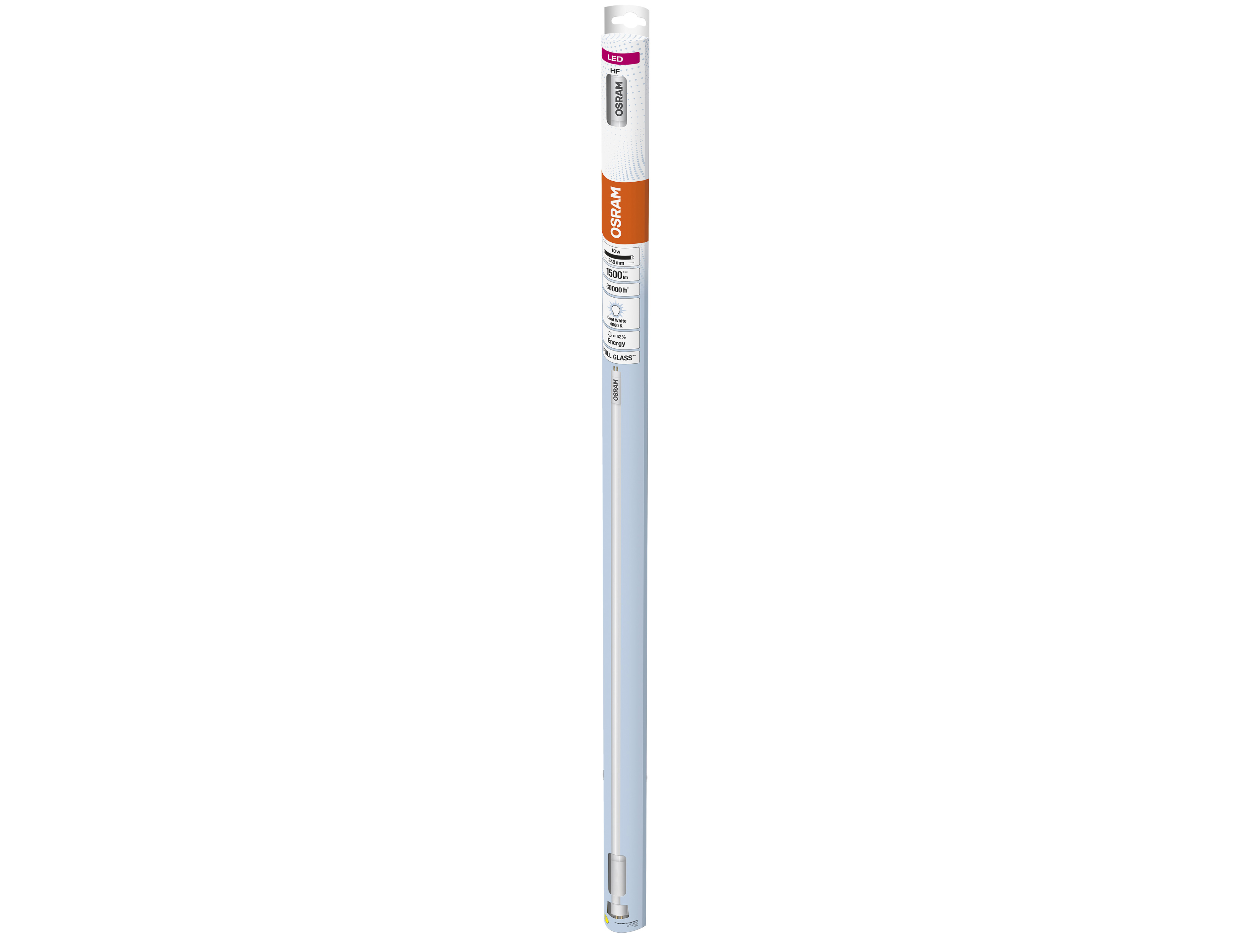 OSRAM LED-Röhre, T5, 849mm, G5, EEK: D, 10W, 1500lm, 4000K