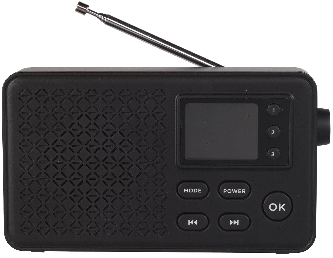 DENVER DAB+/FM Radio DAB-57, schwarz