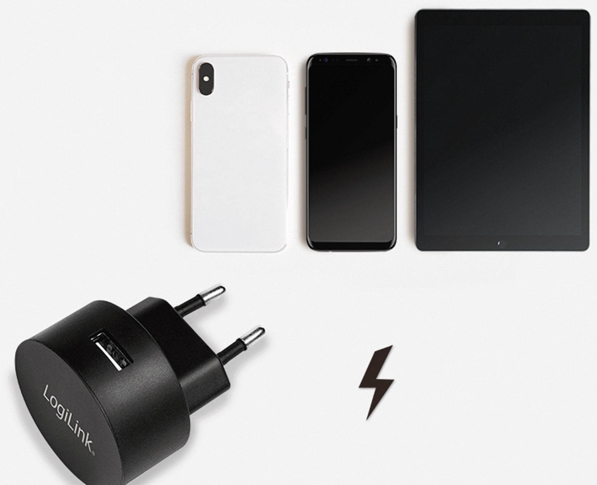 LOGILINK USB-Lader PA0217, 2,1 A, schwarz