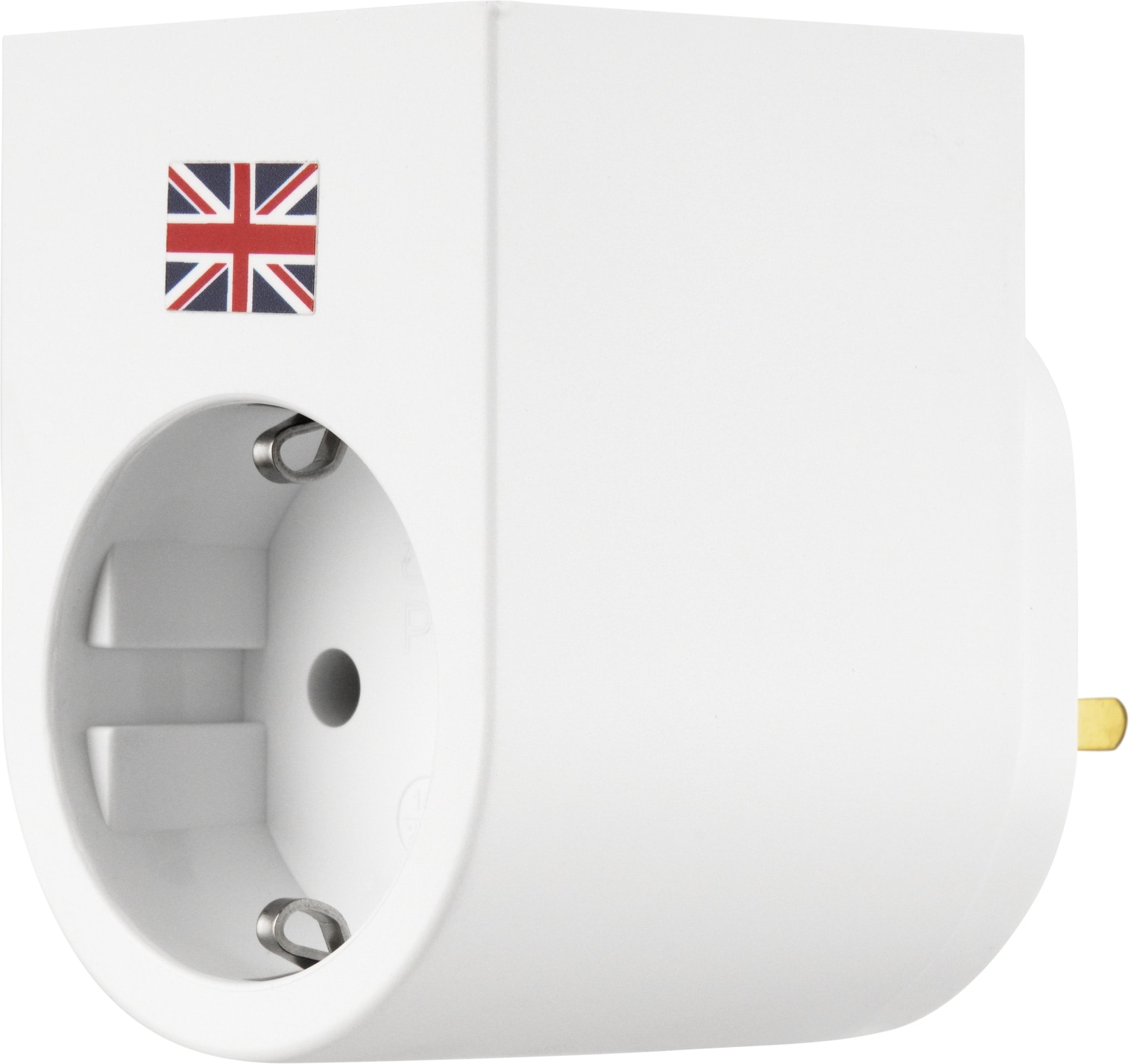 REV Reisestecker Traveler, UK, weiß