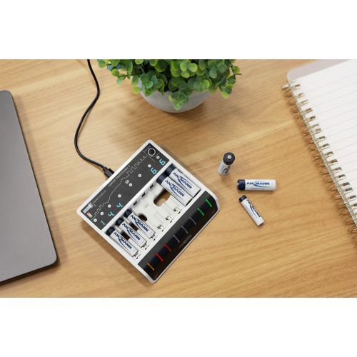 USB-Akku-Ladegerät ANSMANN Comfort Professional 8, 1...8 NiMH, für AAA/AA
