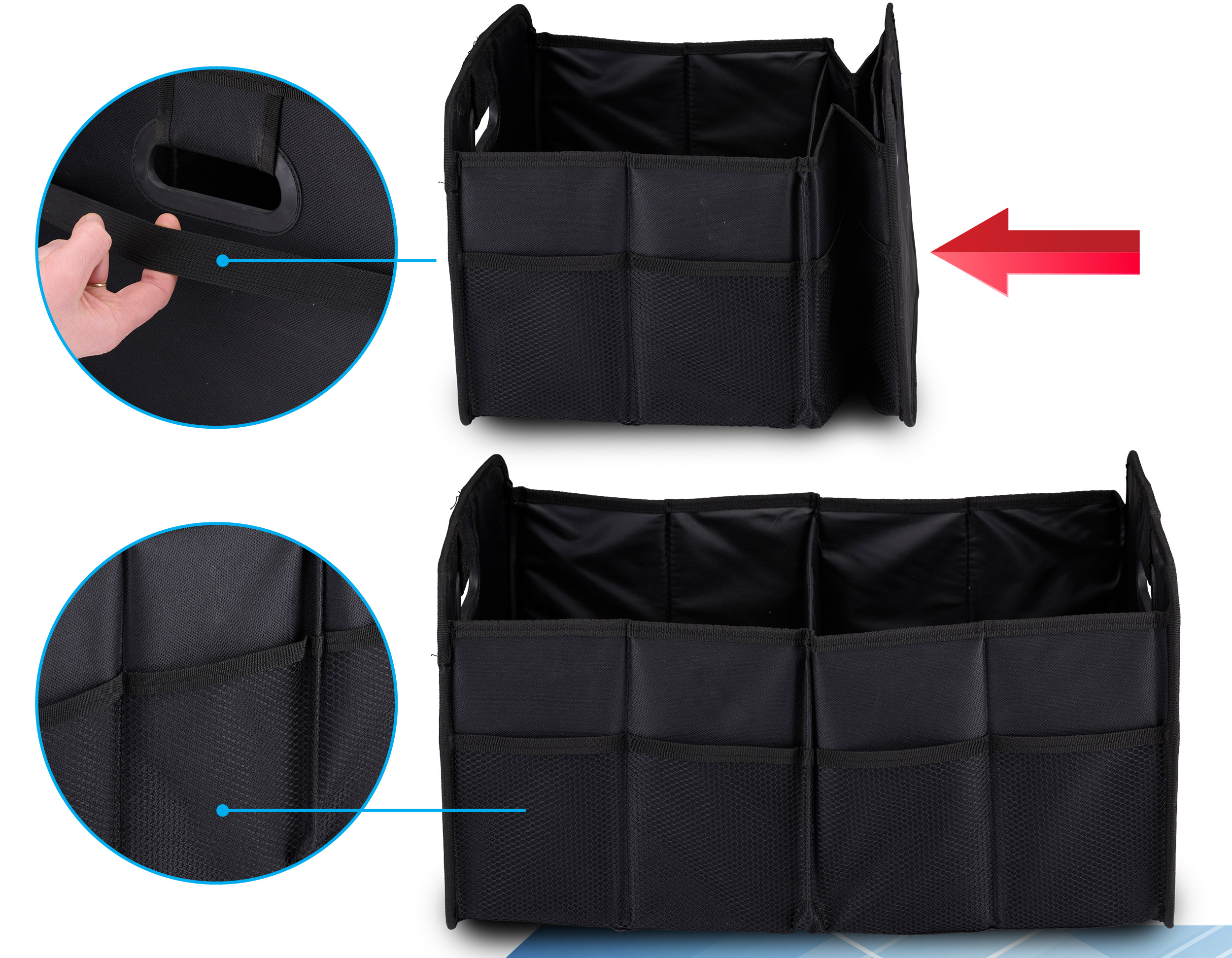 ALL RIDE KFZ-Organiser, 50x32x27 cm ALL RIDE KFZ-Organiser, 50x32x27 cm