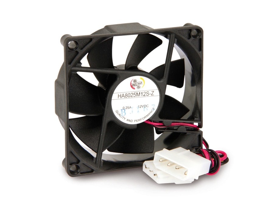 PC-Gehäuselüfter ONG HUA HA8025M12S-Z, 80x80x25 mm PC-Gehäuselüfter ONG HUA HA8025M12S-Z, 80x80x25 mm