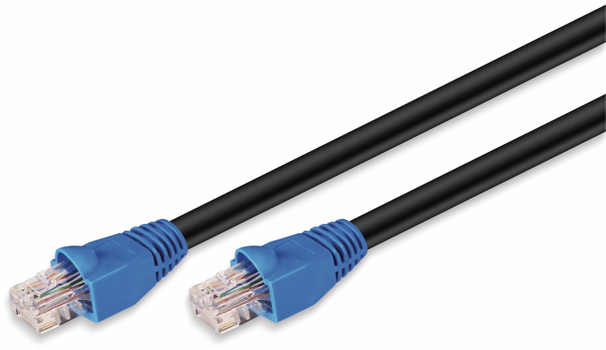 GOOBAY CAT.6 Netzwerkkabel U/UTP, Outdoor, CCA, 50 m