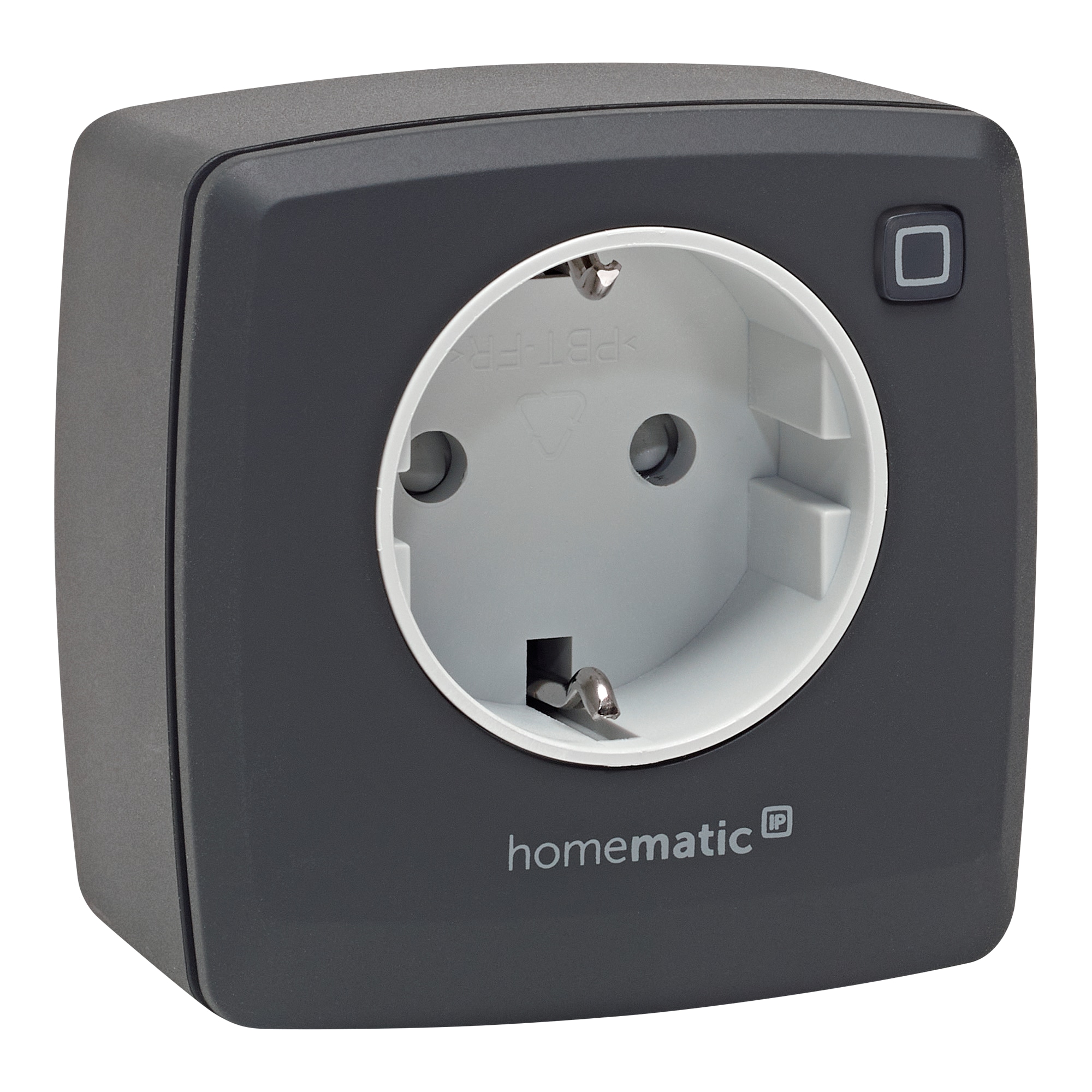 HOMEMATIC IP 161613A0, Schaltsteckdose anthrazit