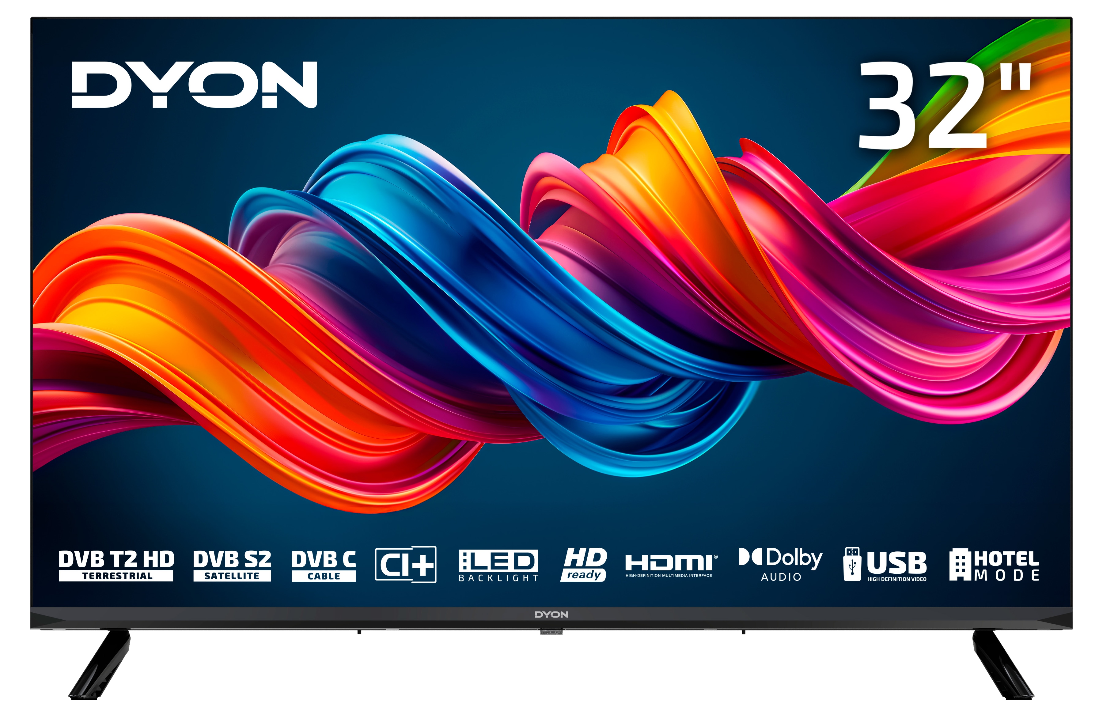 DYON LED-TV Enter Pro X2, 80 cm (32"), EEK F, HD