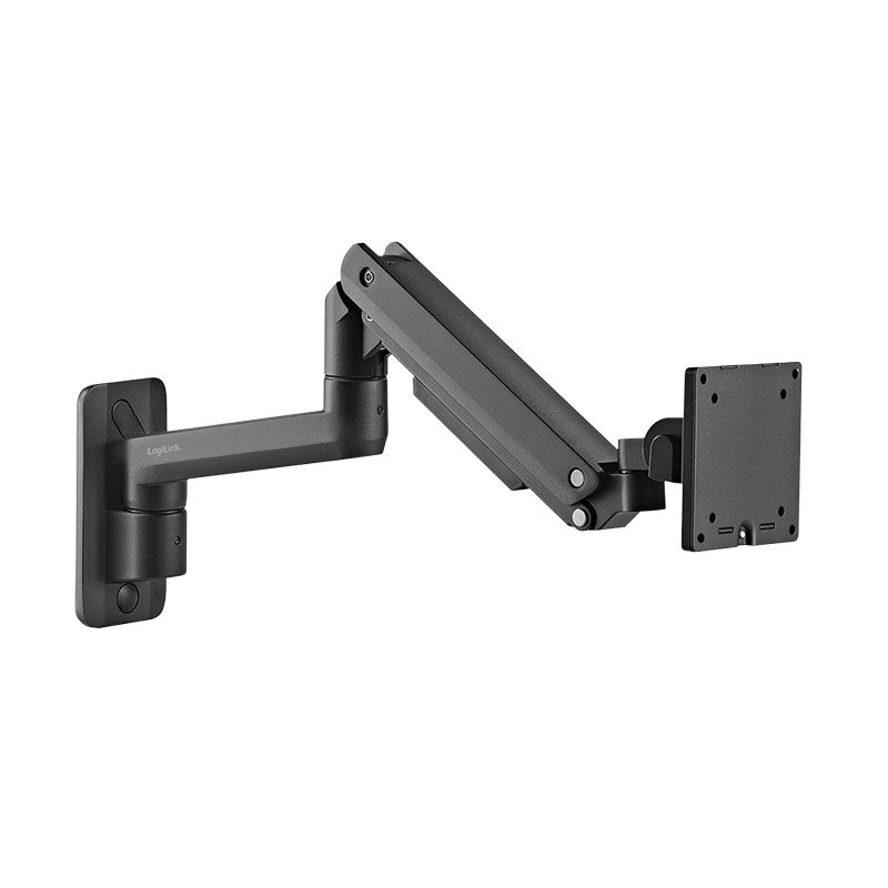 LOGILINK Monitorhalterung BP0169, 43,2 - 124,5 cm (17" - 49"), Gasdruckfeder, Aluminium